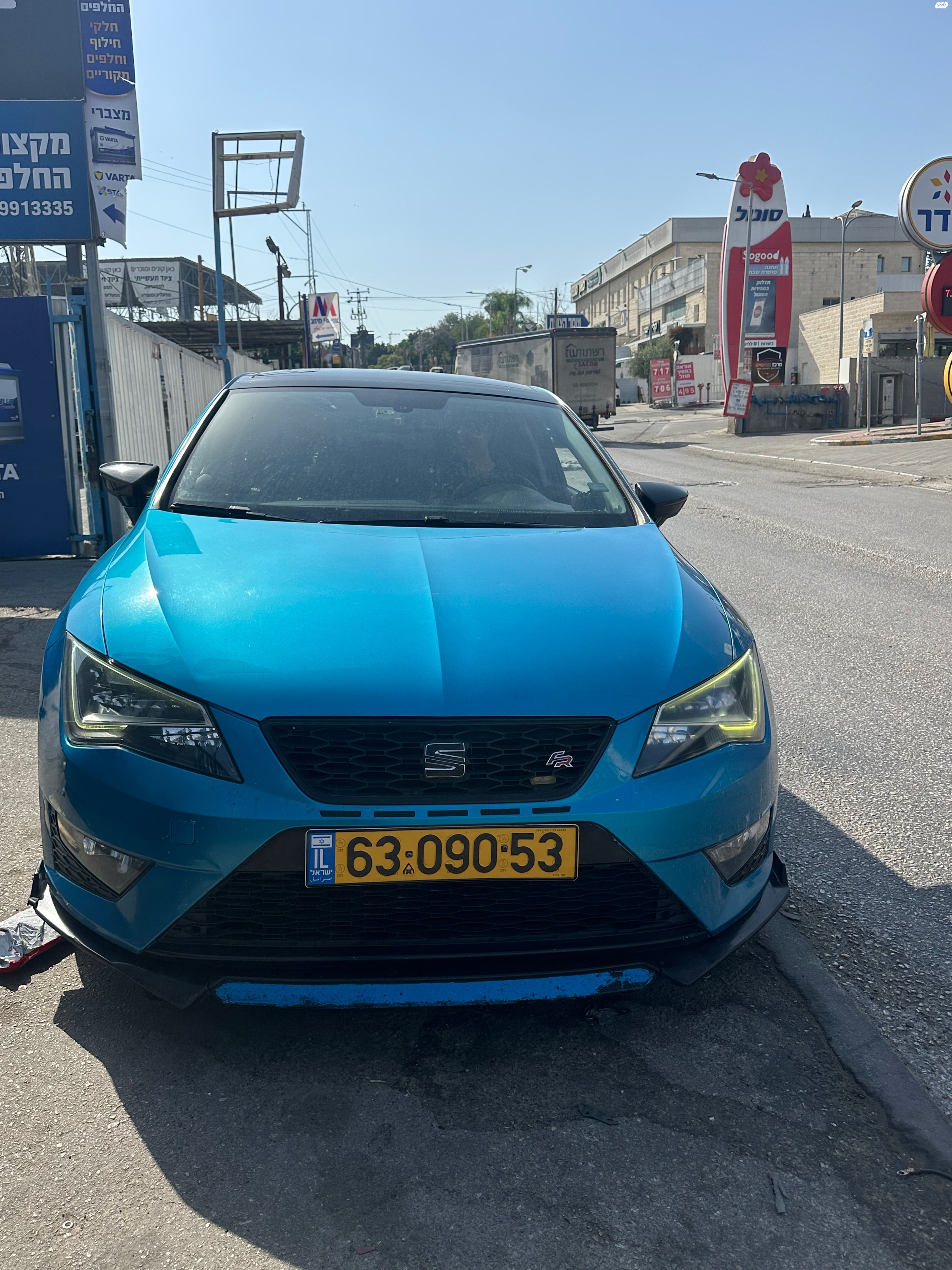 מודעת רכב סיאט לאון