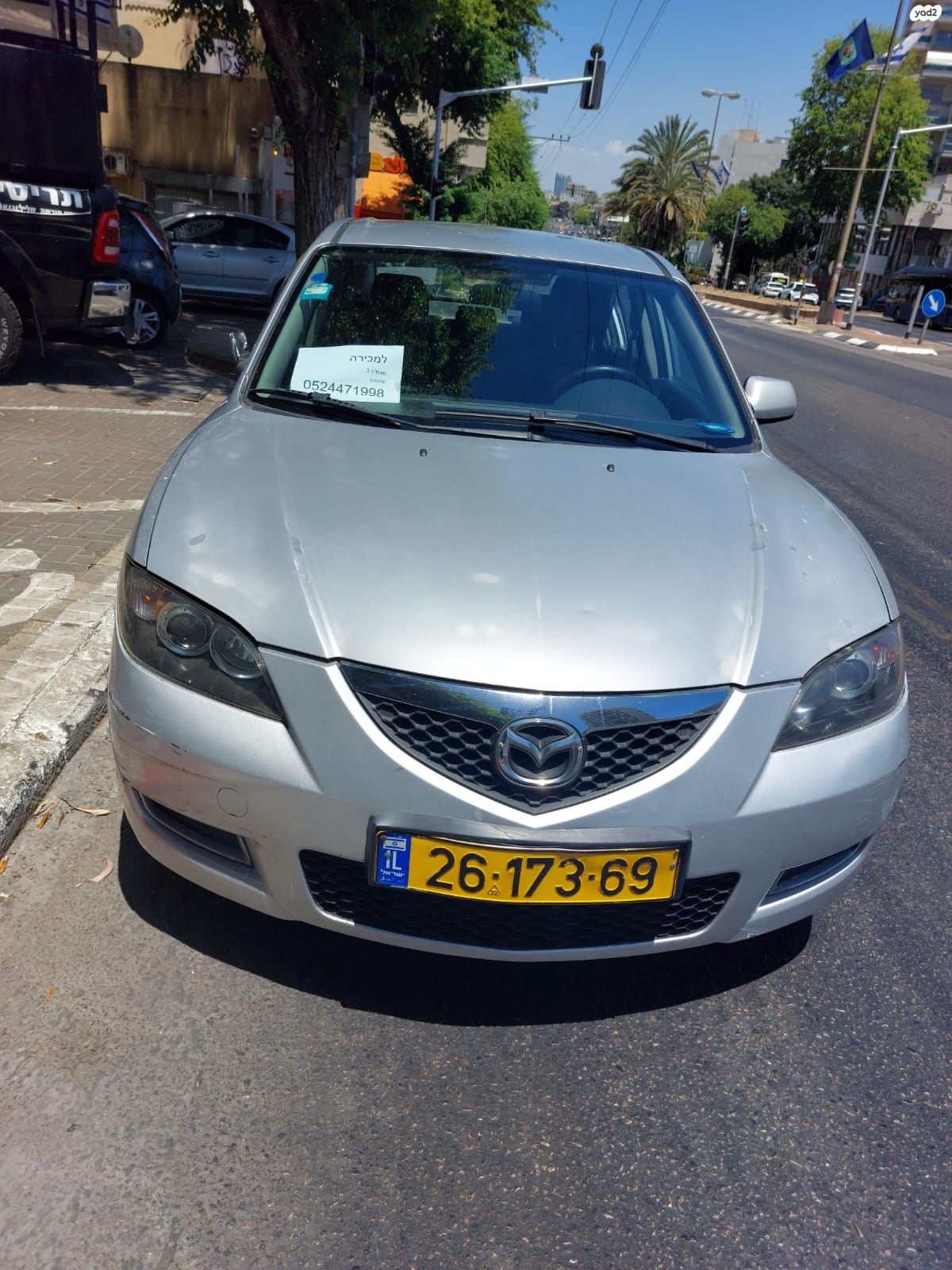 מודעת רכב מאזדה 3