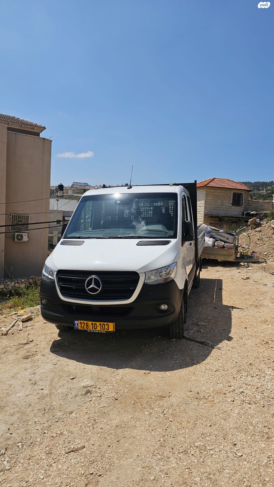 מודעת רכב מרצדס-בנץ ספרינטר