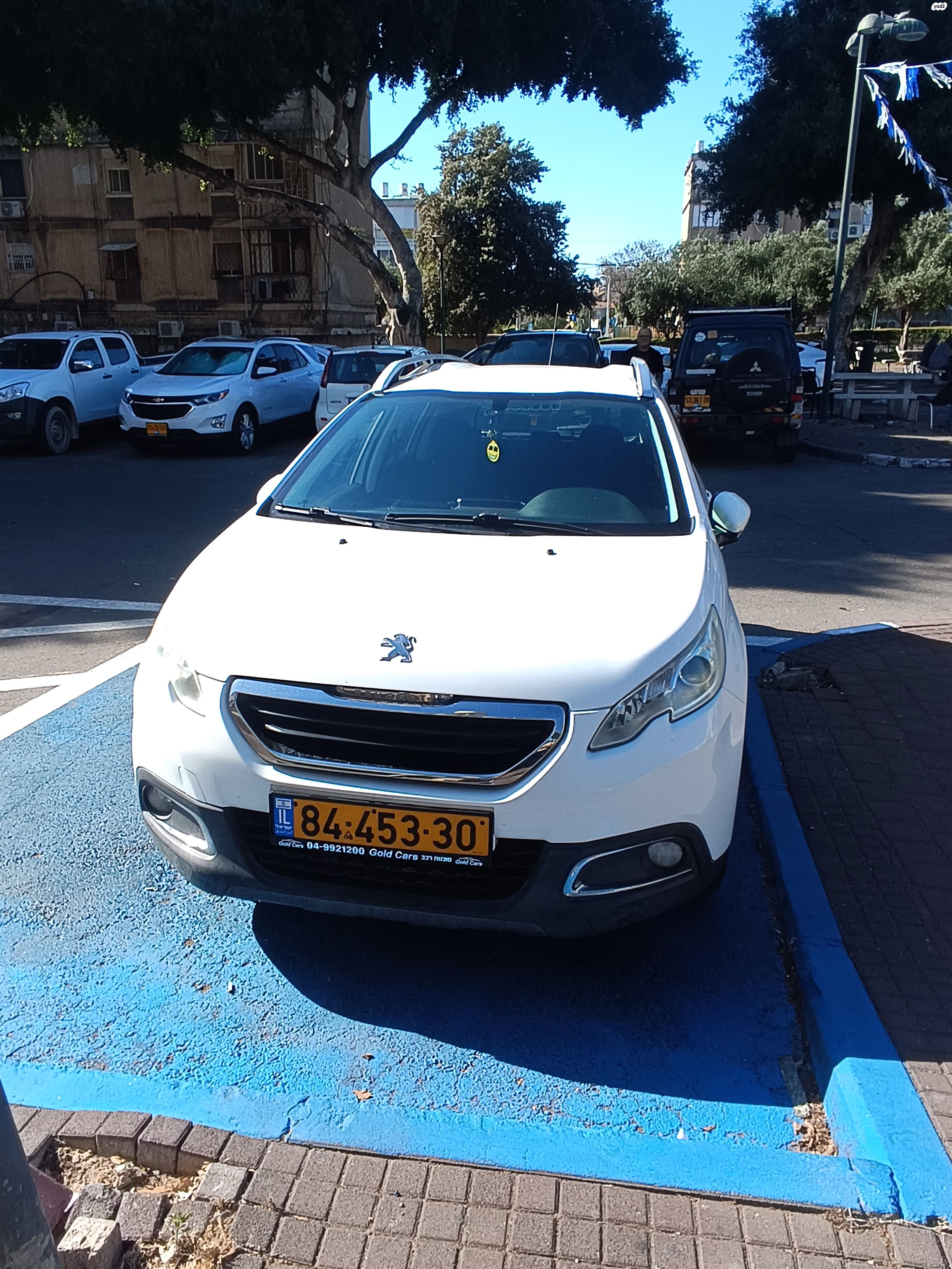 מודעת רכב פיג'ו 2008