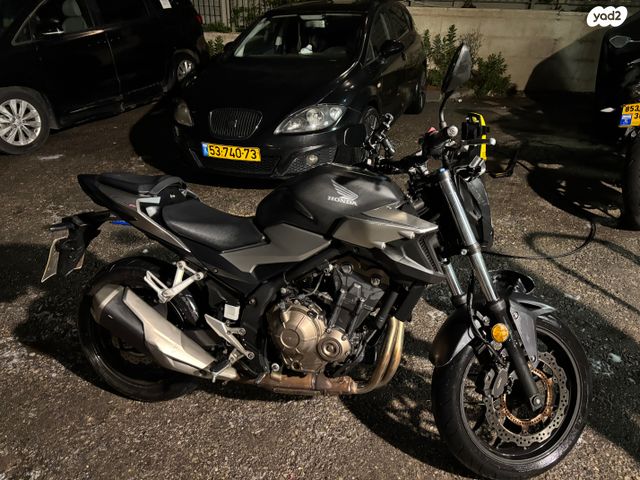 מודעת רכב הונדה CB500F