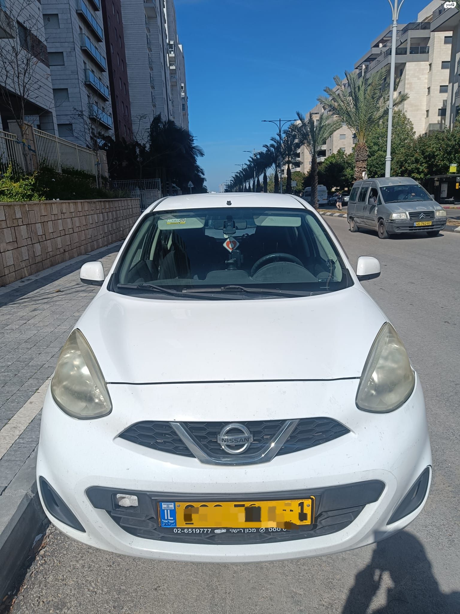 מודעת רכב ניסאן מיקרה