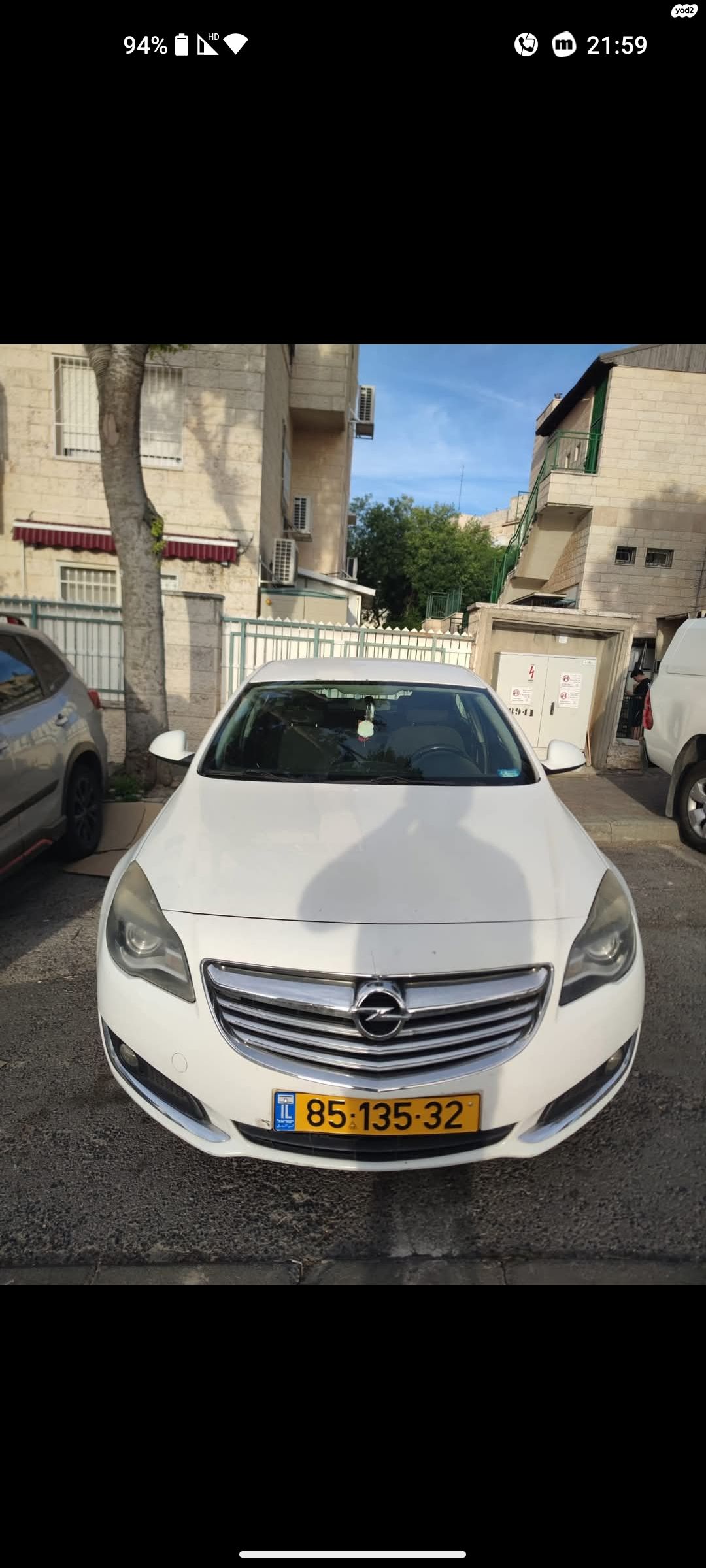מודעת רכב אופל אינסיגניה