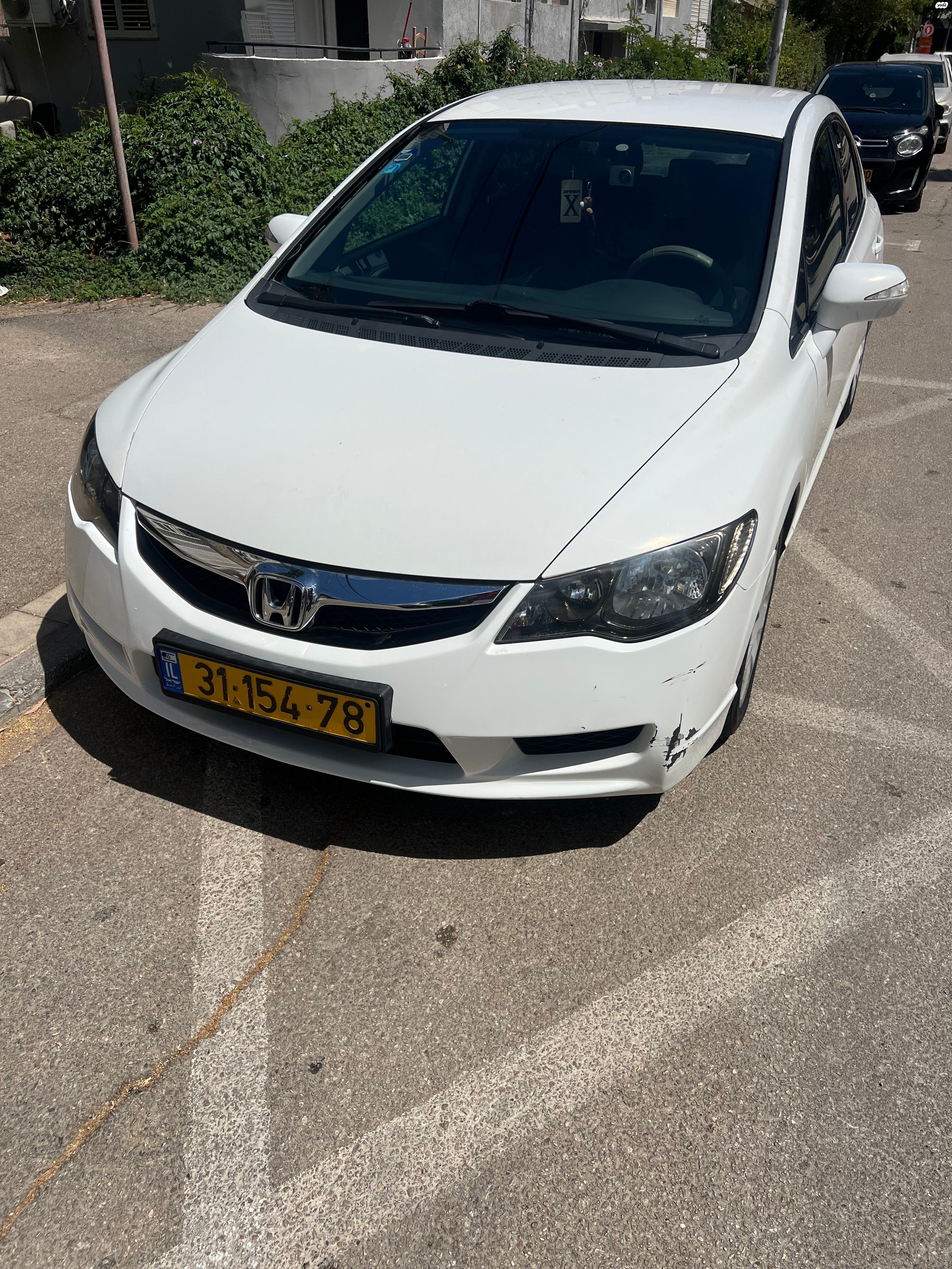 מודעת רכב הונדה סיוויק