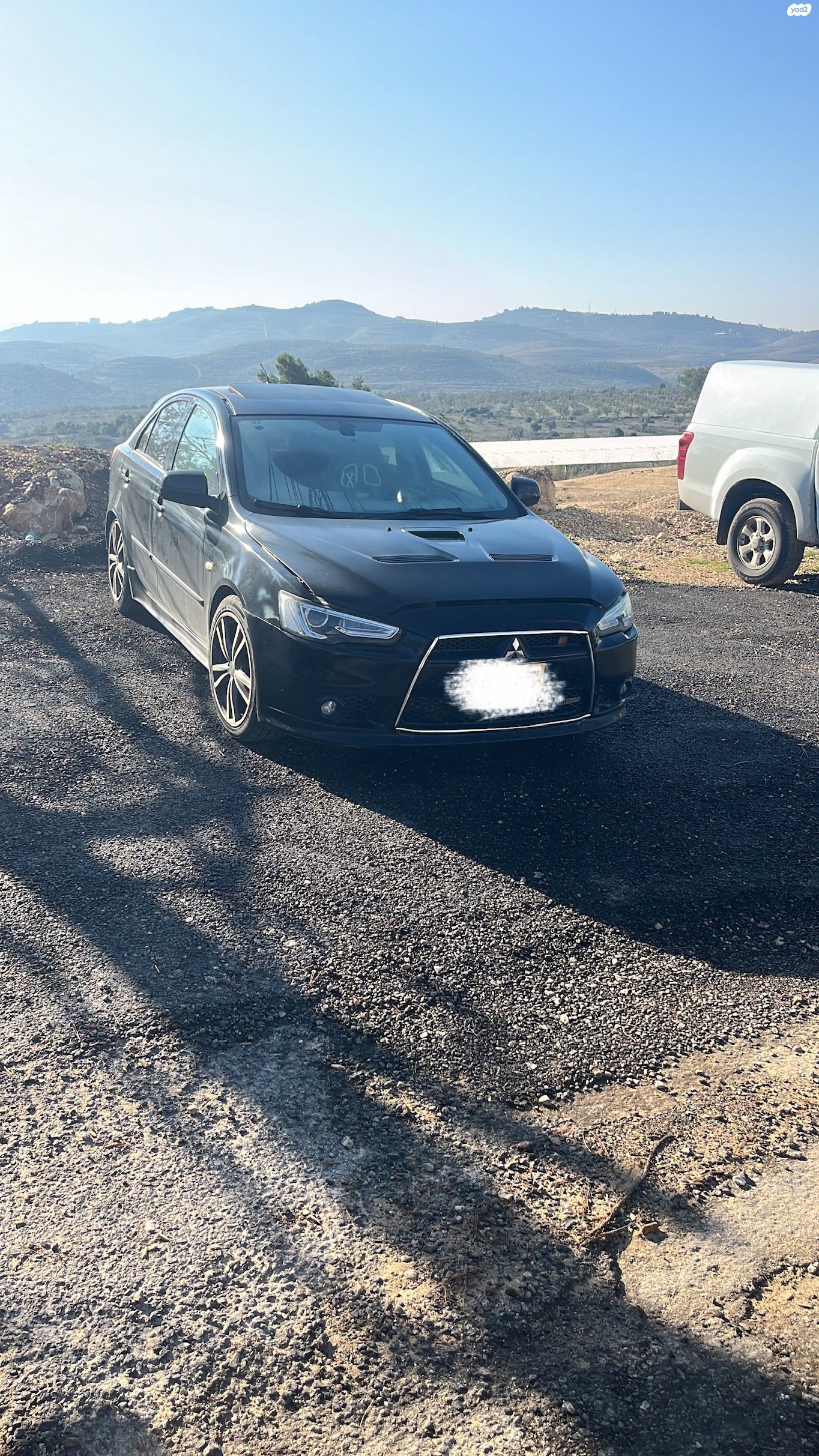 מודעת רכב מיצובישי לנסר