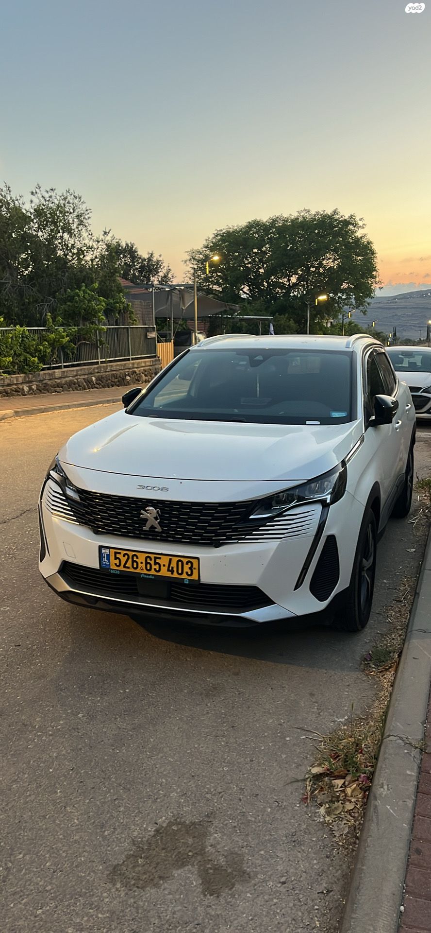 מודעת רכב פיג'ו 3008