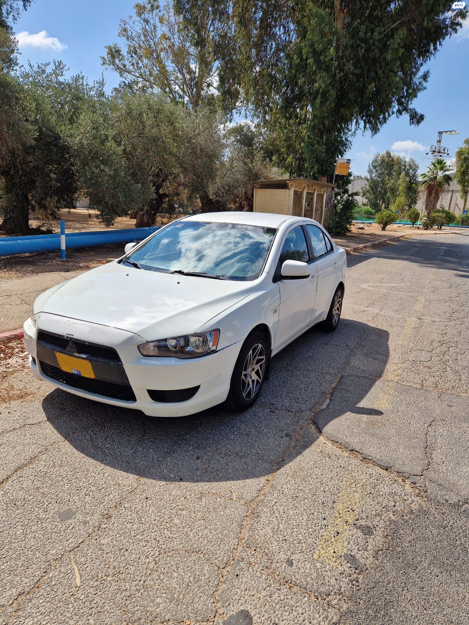 מודעת רכב מיצובישי לנסר