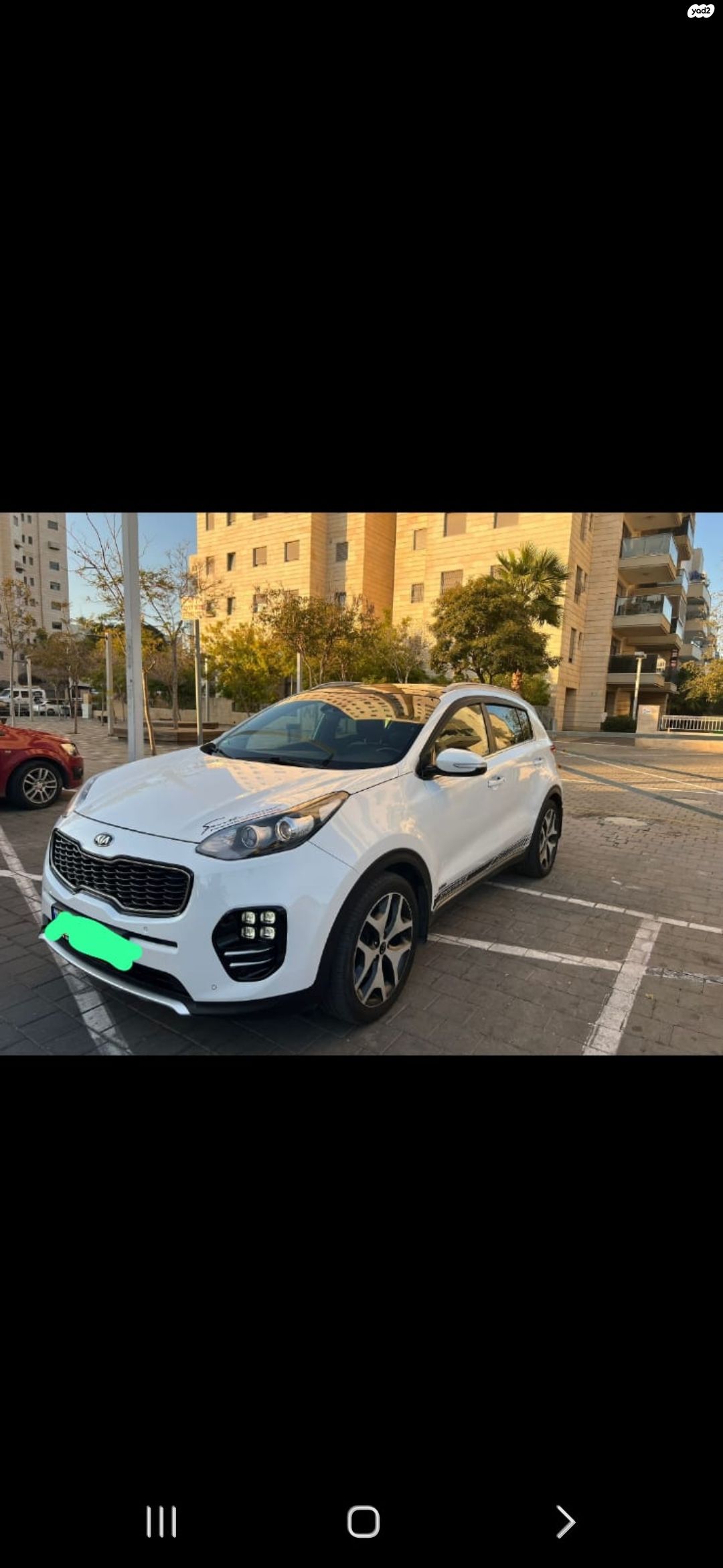 מודעת רכב קיה ספורטז'