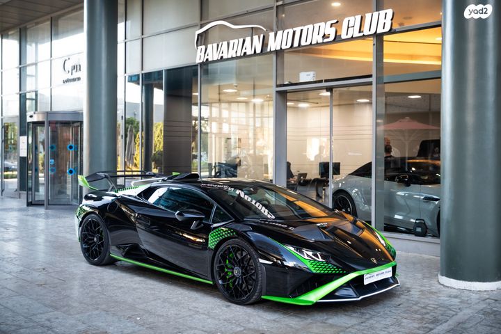 מודעת רכב למבורגיני הורקאן