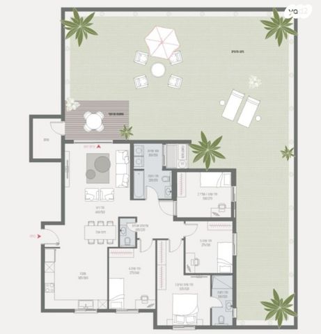 דירת גן, נחל חבר 3, פארק הנחל, באר שבע