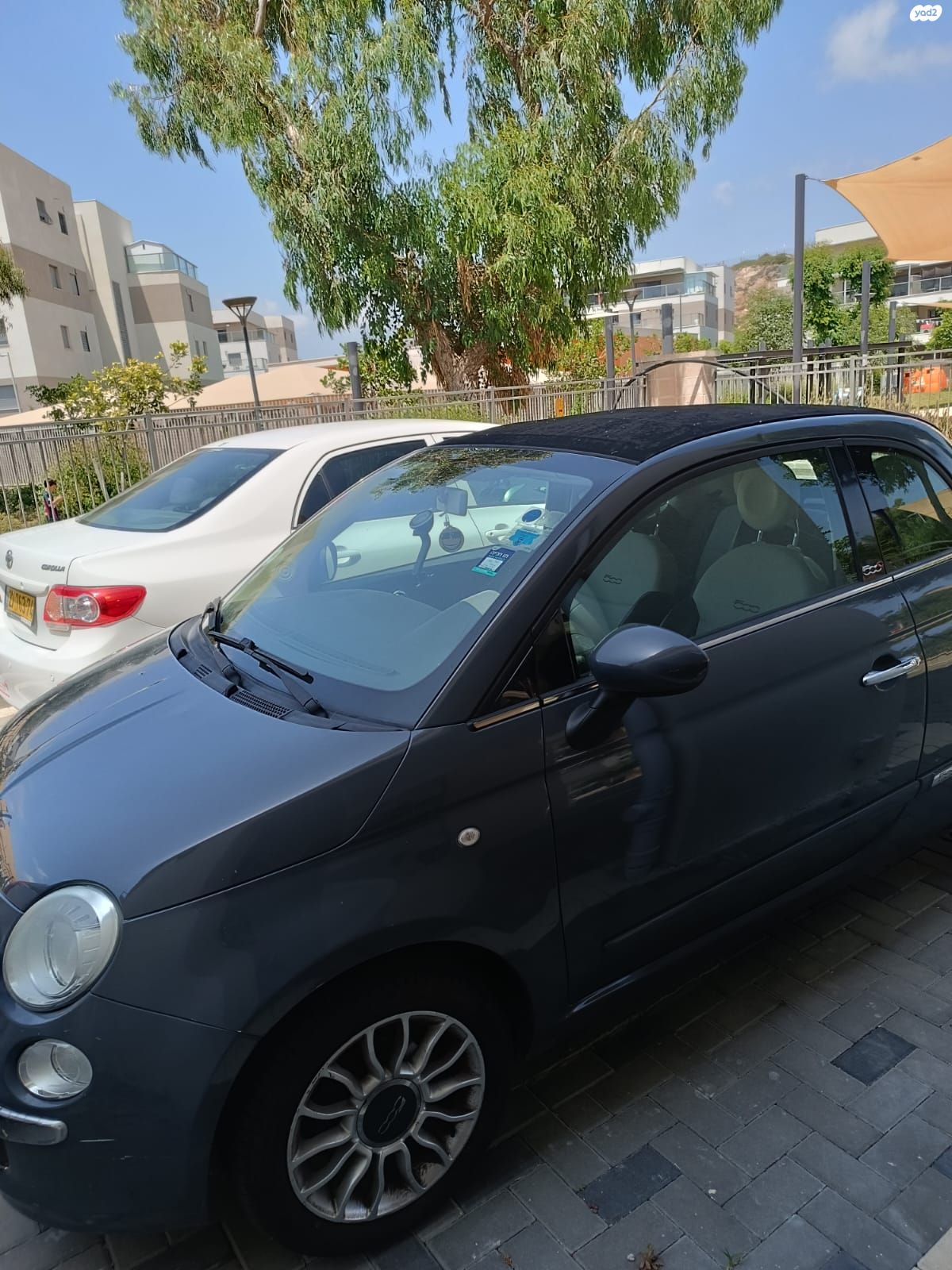 מודעת רכב פיאט 500