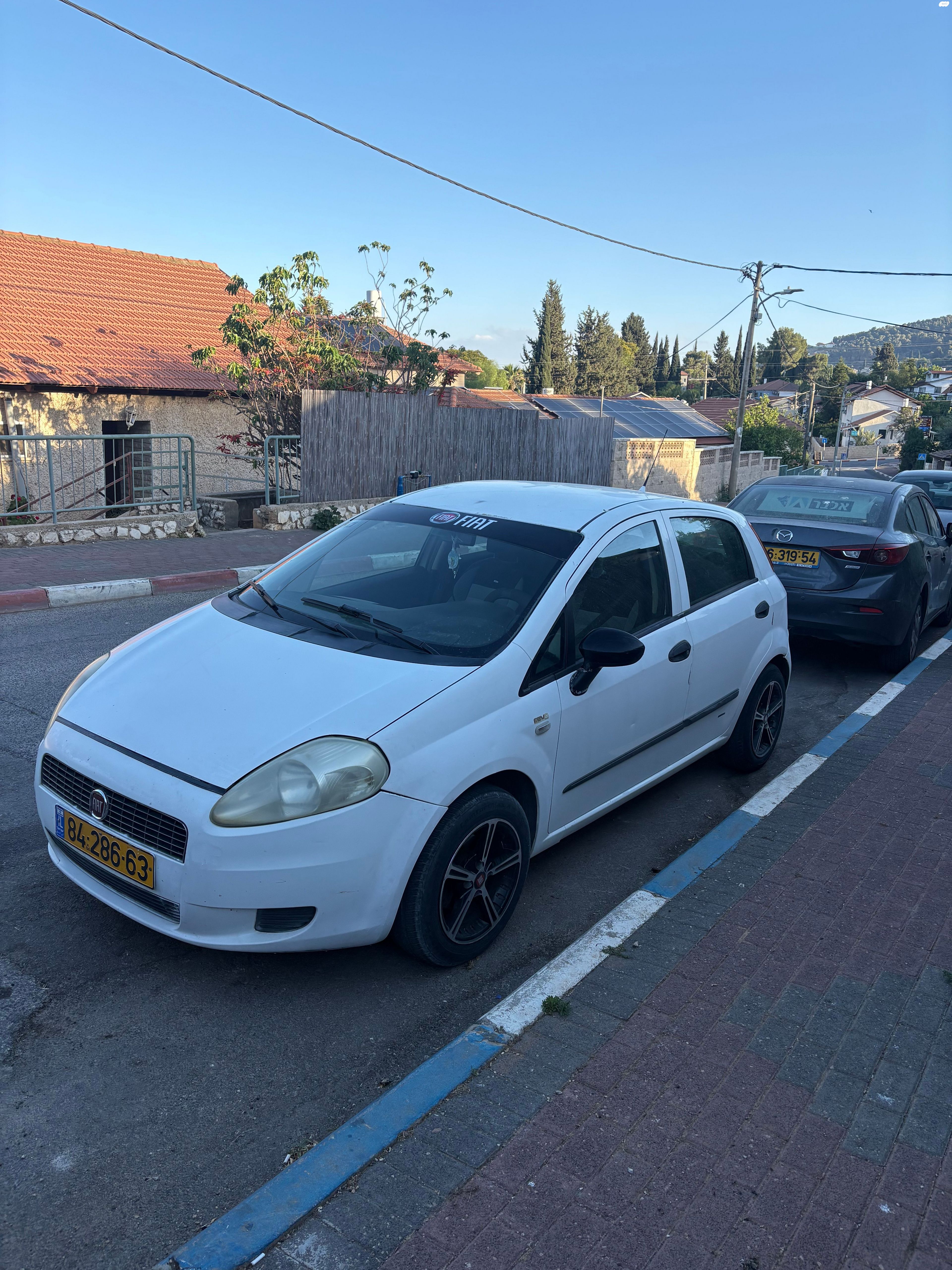מודעת רכב פיאט פונטו
