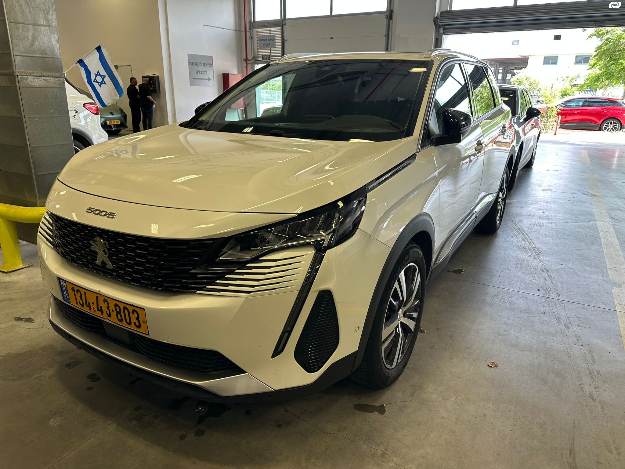מודעת רכב פיג'ו 5008