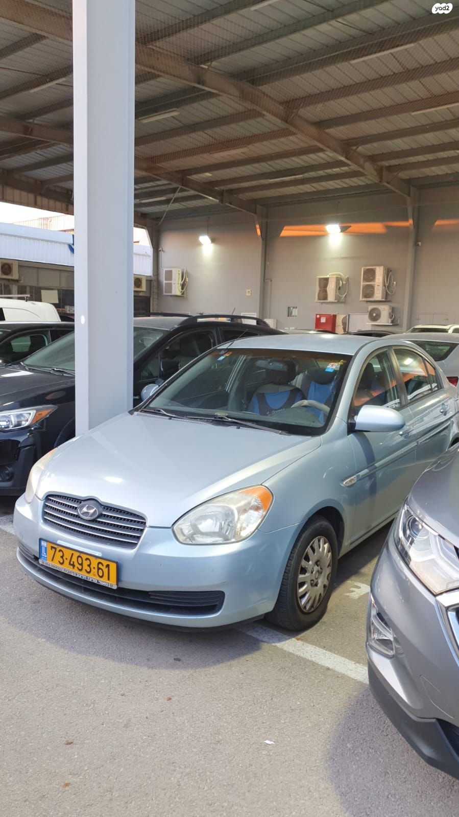 מודעת רכב יונדאי אקסנט i25