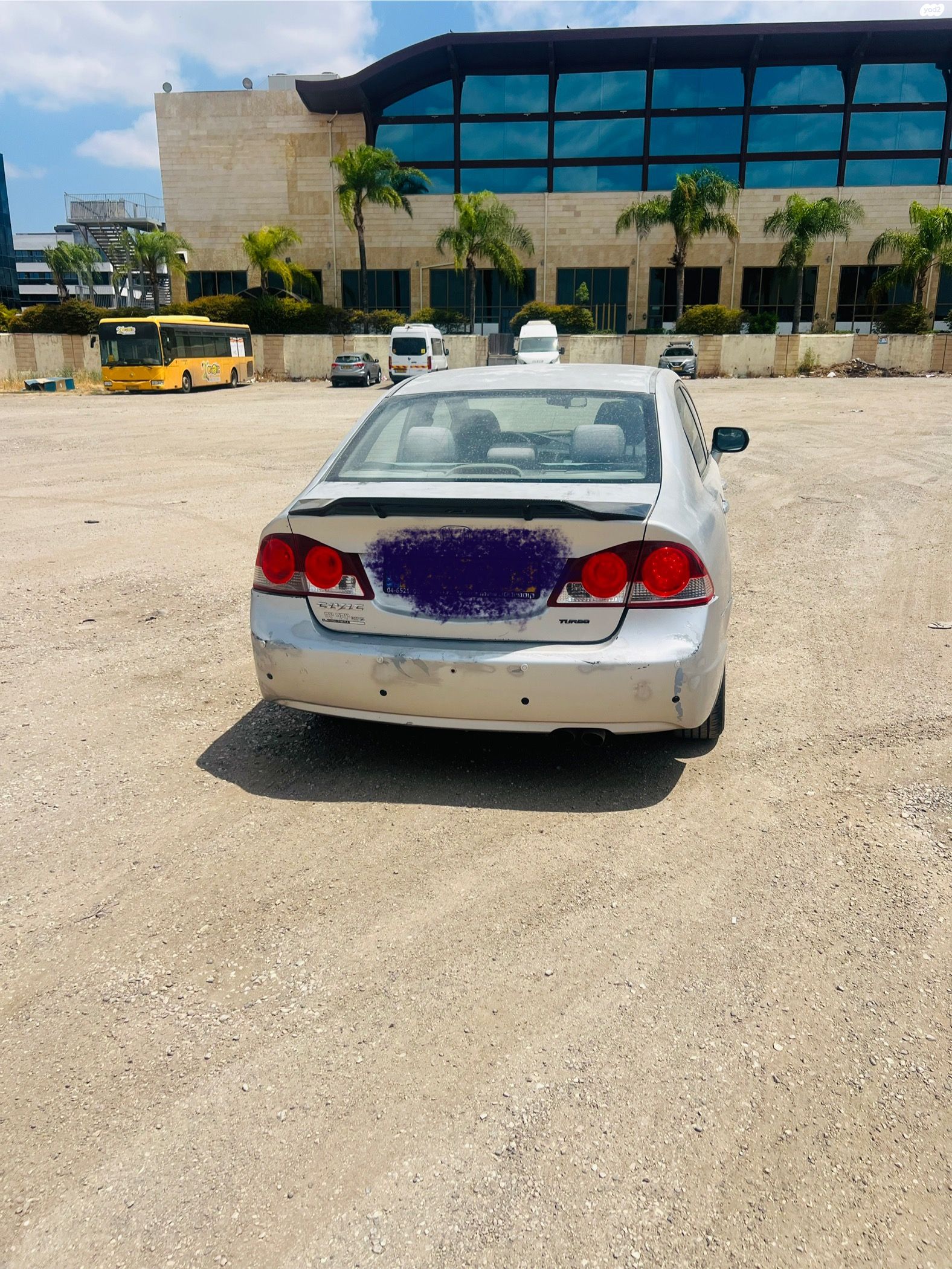 מודעת רכב הונדה סיוויק