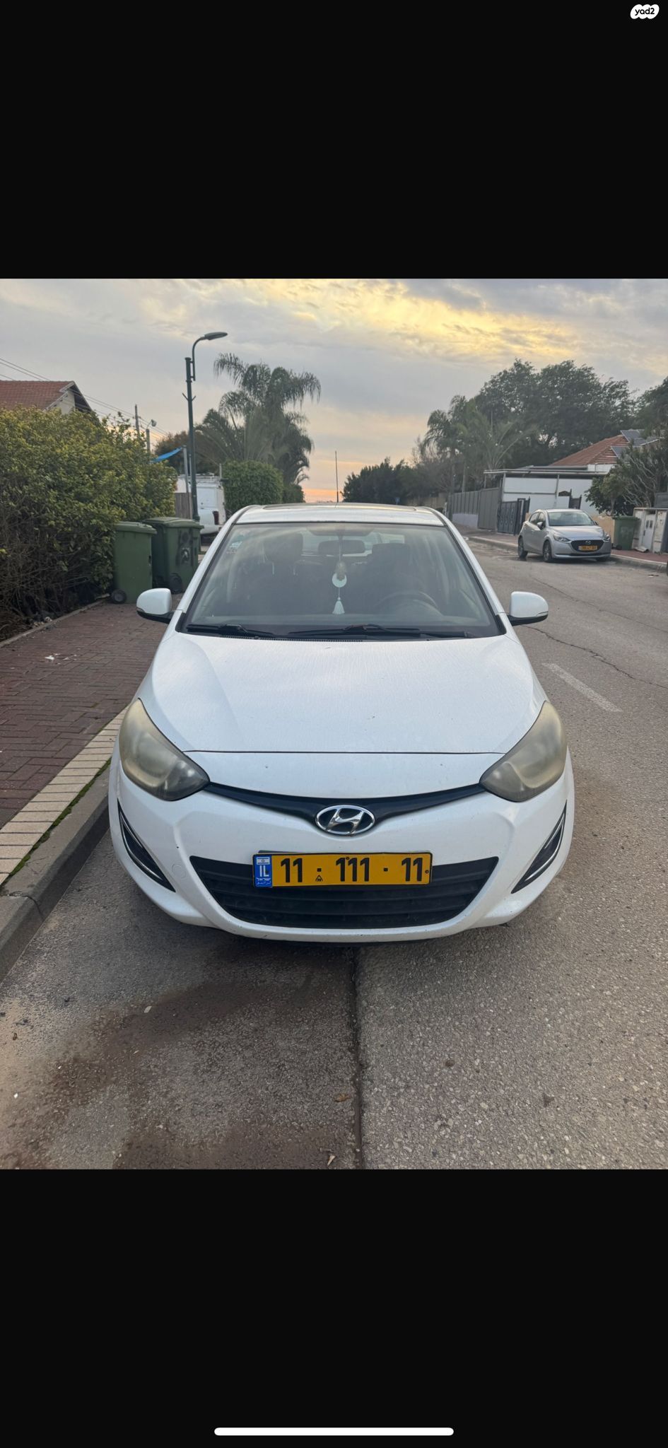 מודעת רכב יונדאי i20
