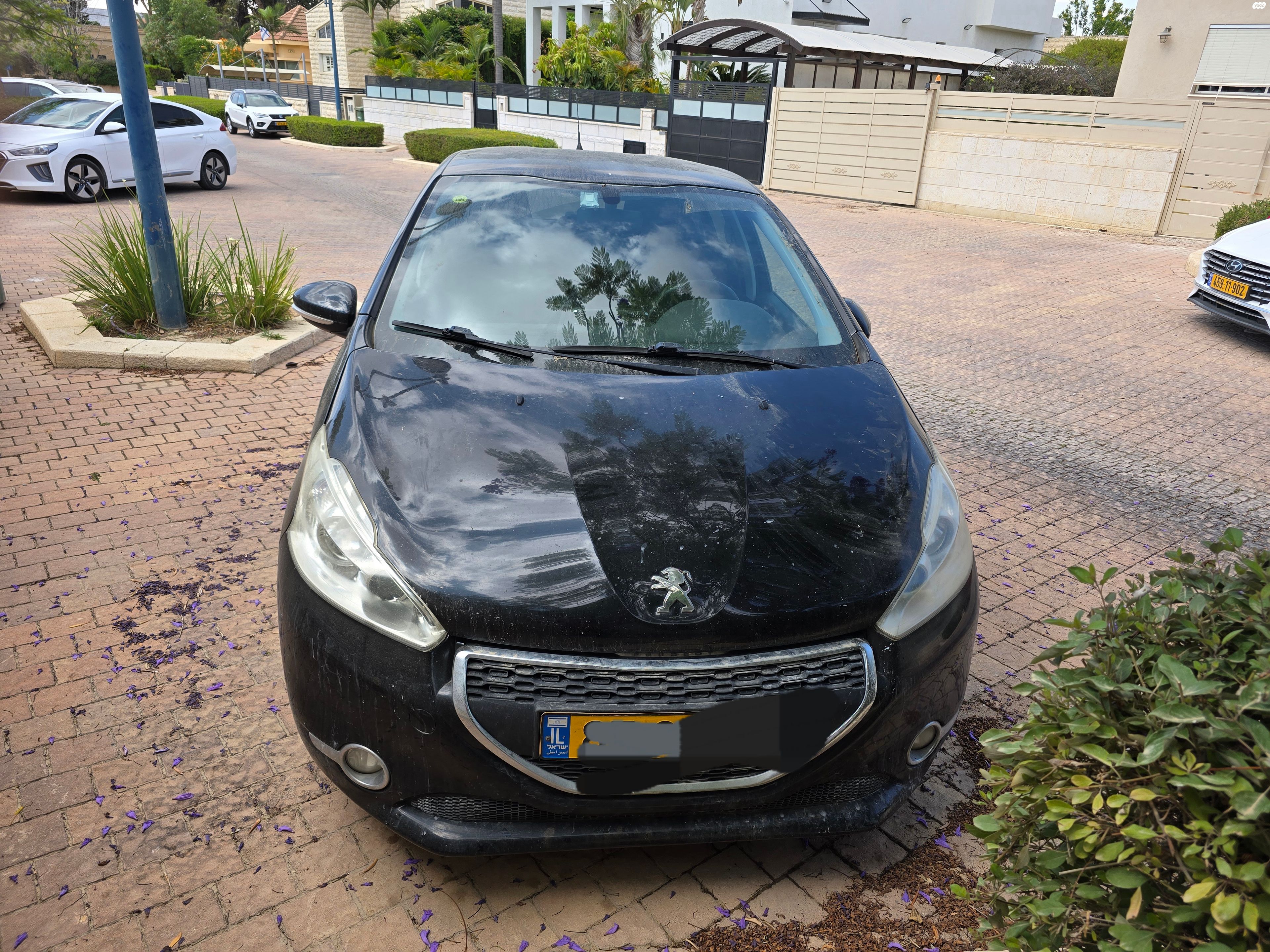 מודעת רכב פיג'ו 208