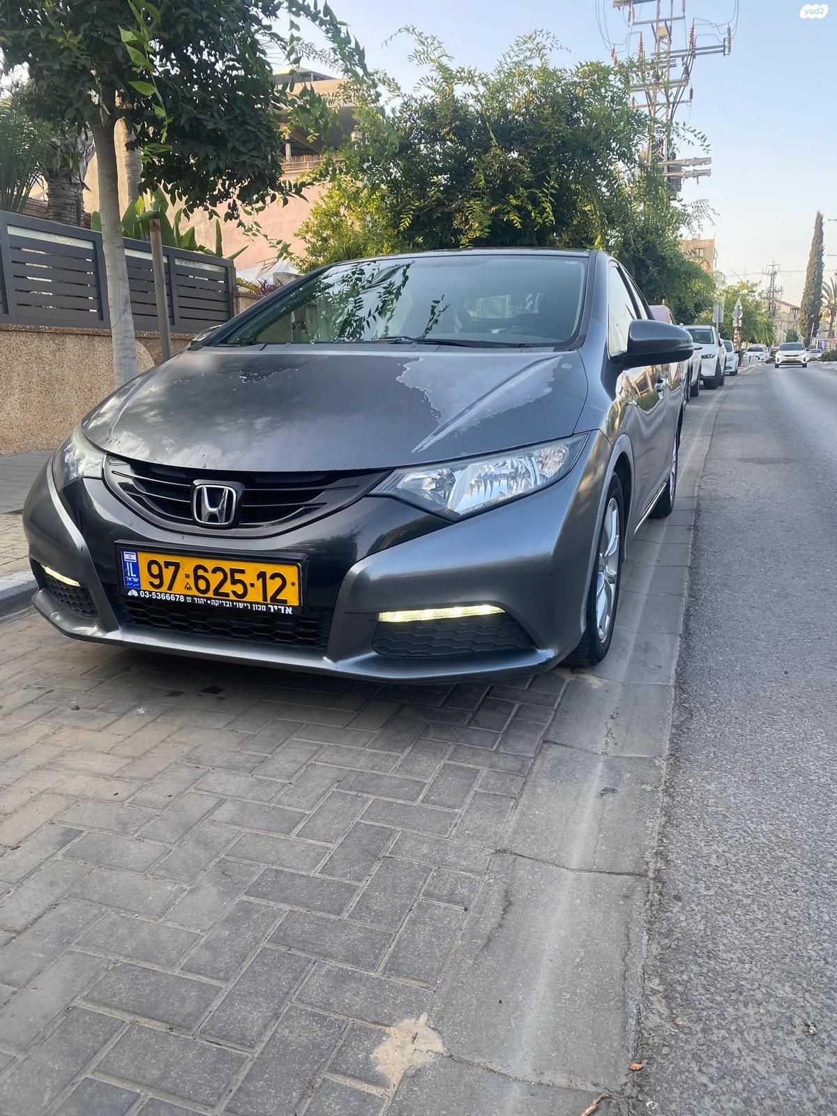 מודעת רכב הונדה סיוויק