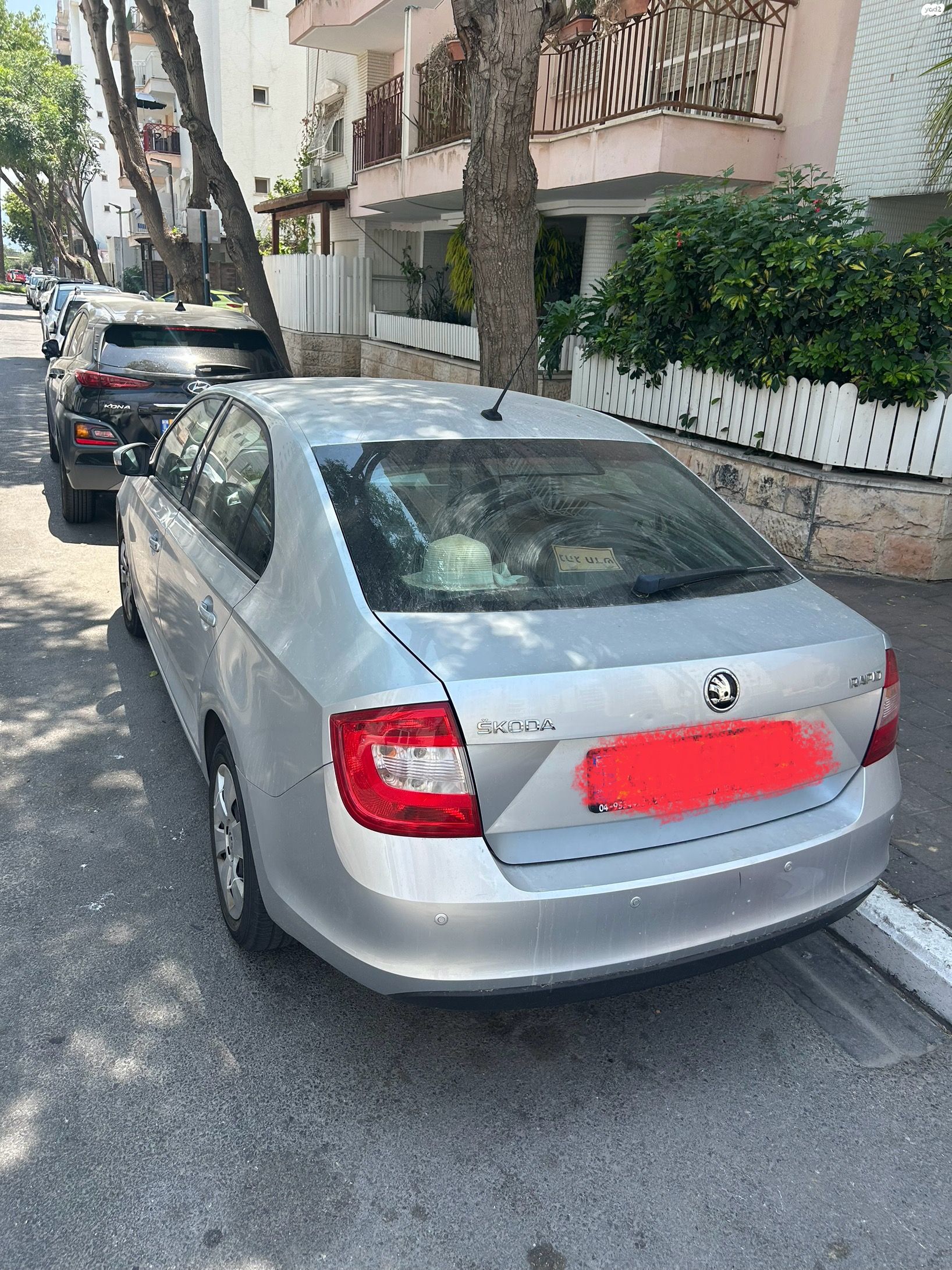 מודעת רכב סקודה ראפיד