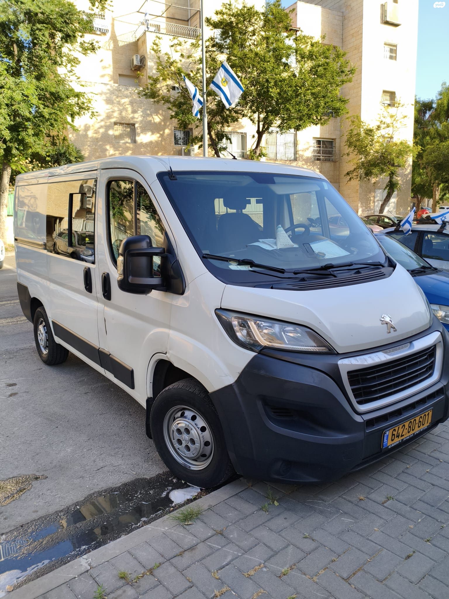 מודעת רכב פיג'ו בוקסר