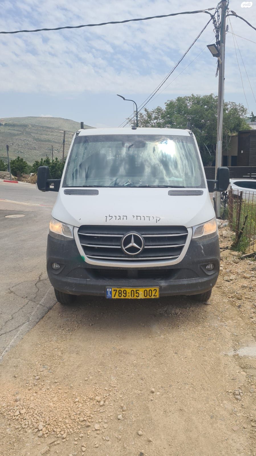 מודעת רכב מרצדס-בנץ ספרינטר