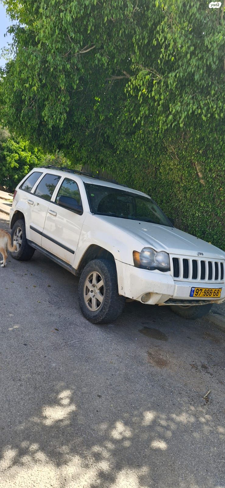 מודעת רכב ג'יפ גרנד צ'ירוקי