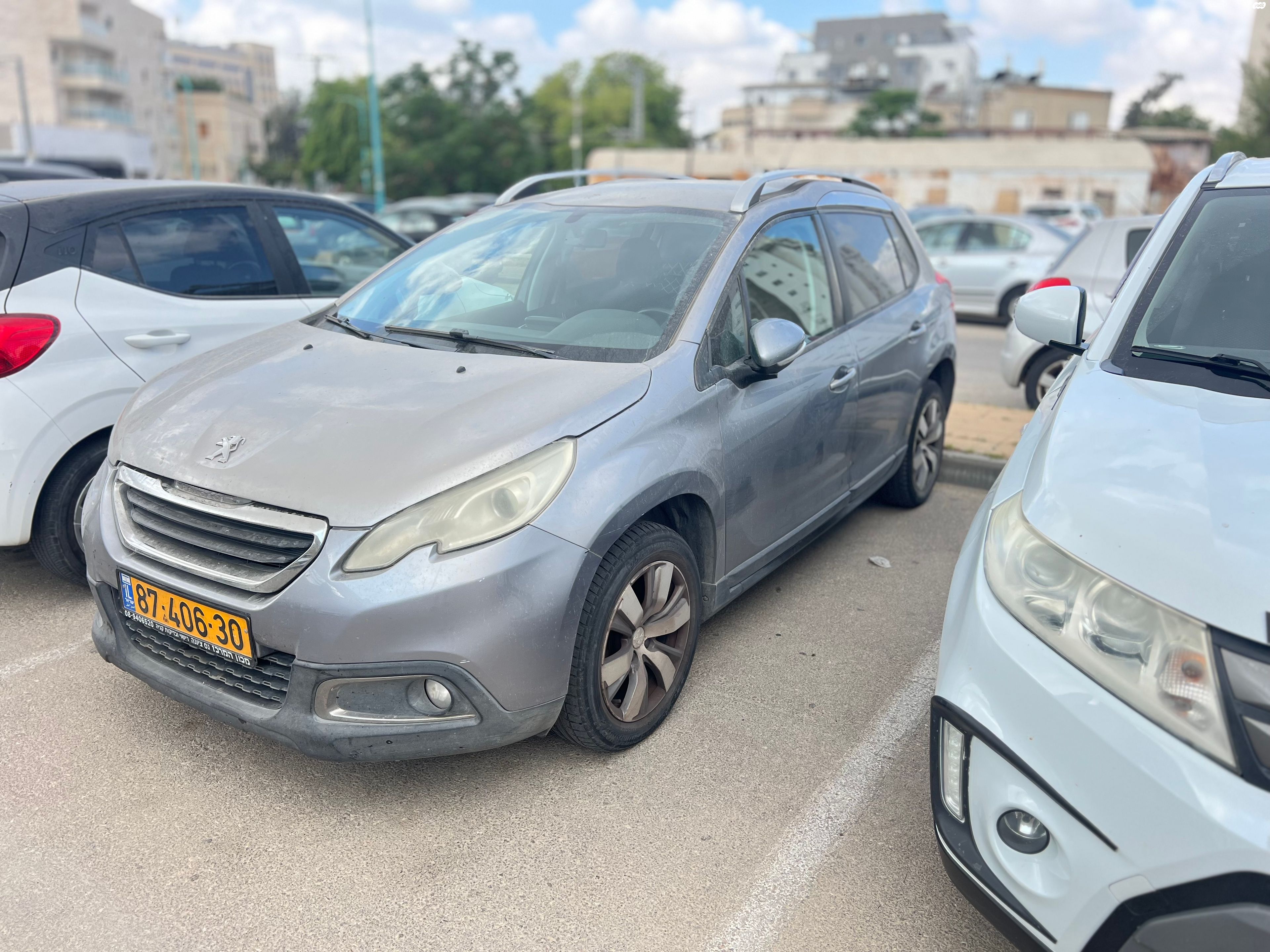 מודעת רכב פיג'ו 2008