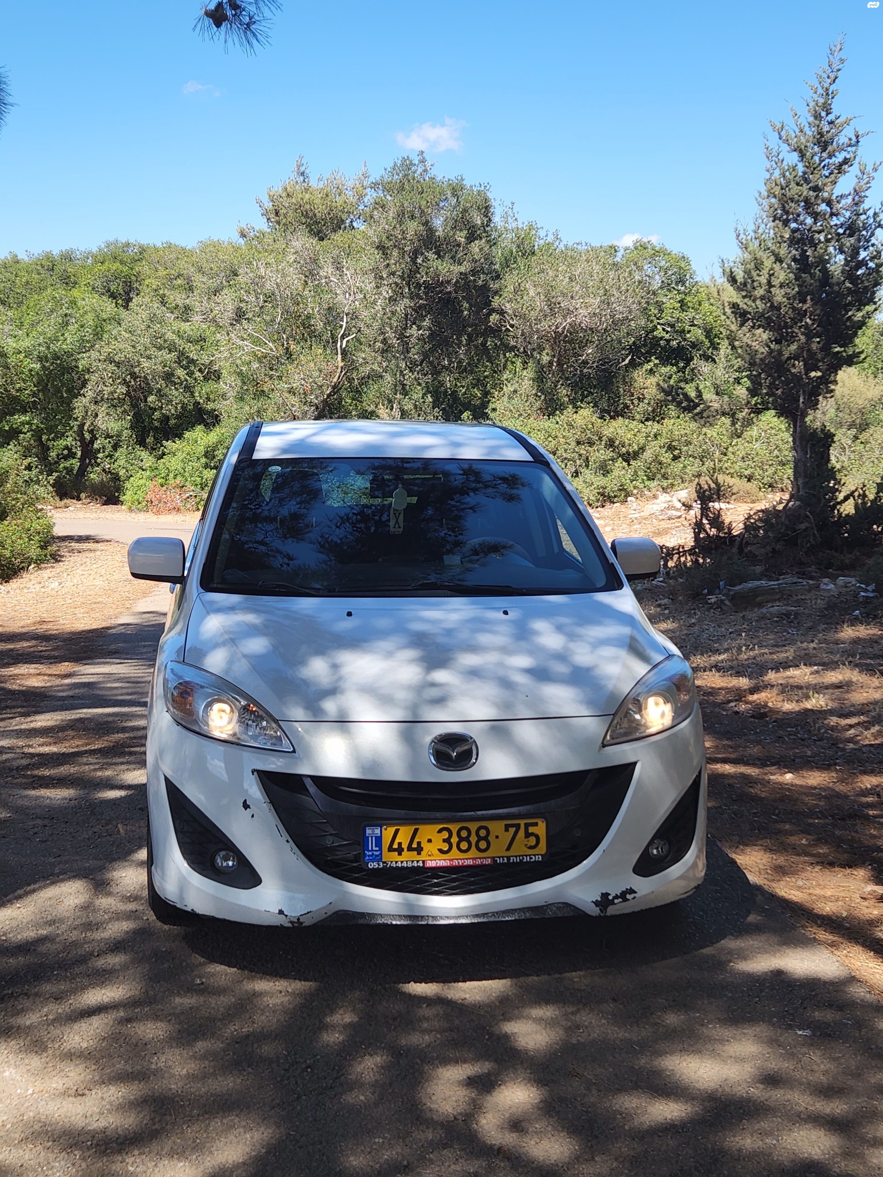 מודעת רכב מאזדה 5