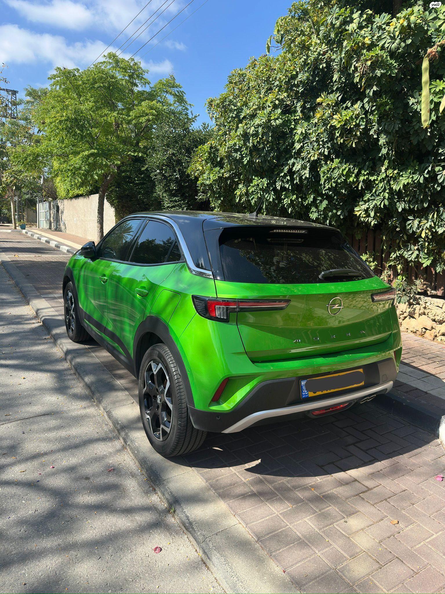 מודעת רכב אופל מוקה