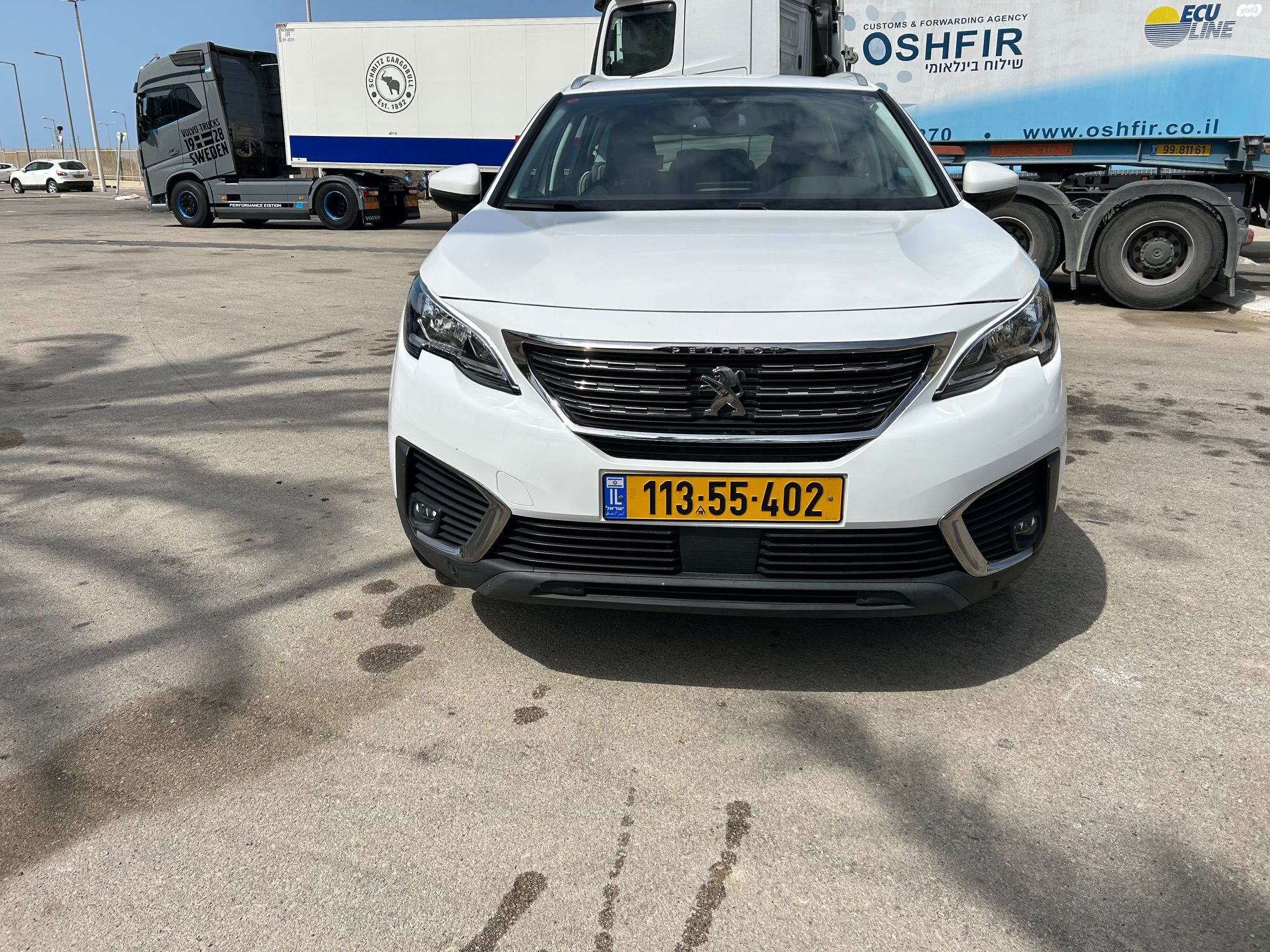 מודעת רכב פיג'ו 5008