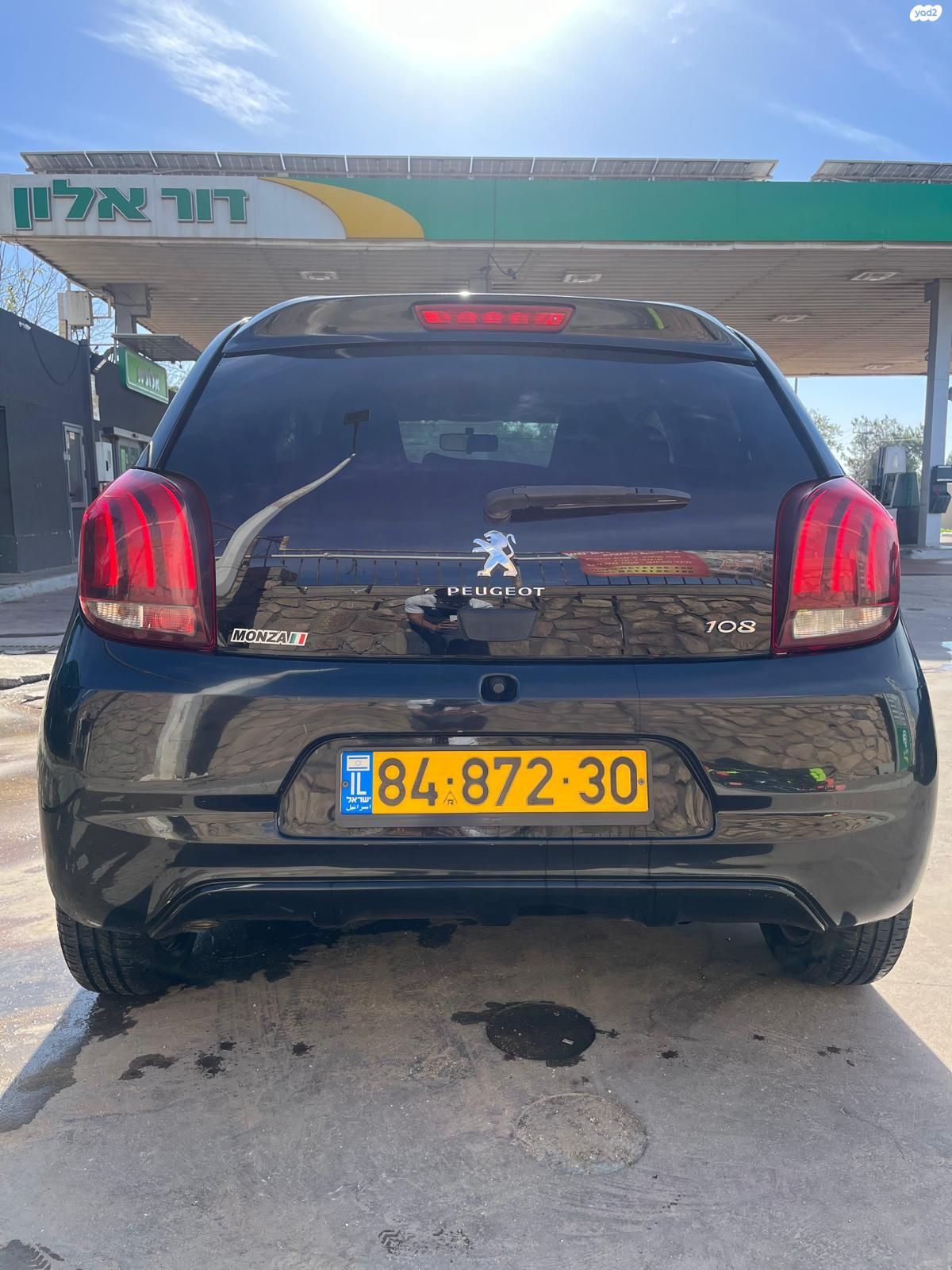 מודעת רכב פיג'ו 108