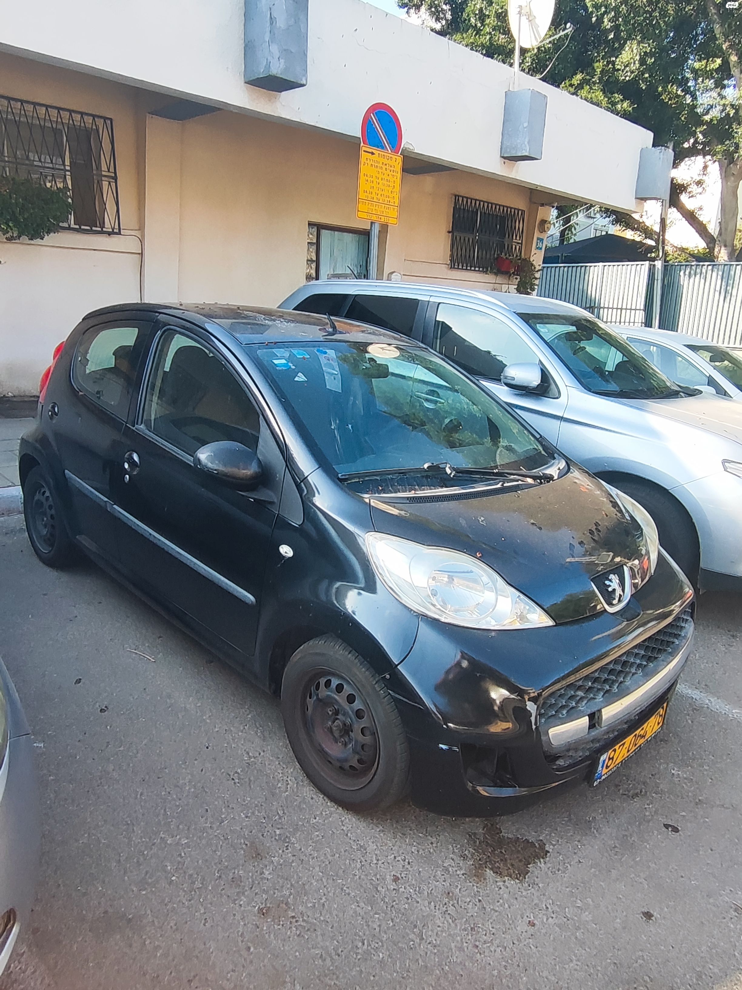מודעת רכב פיג'ו 107