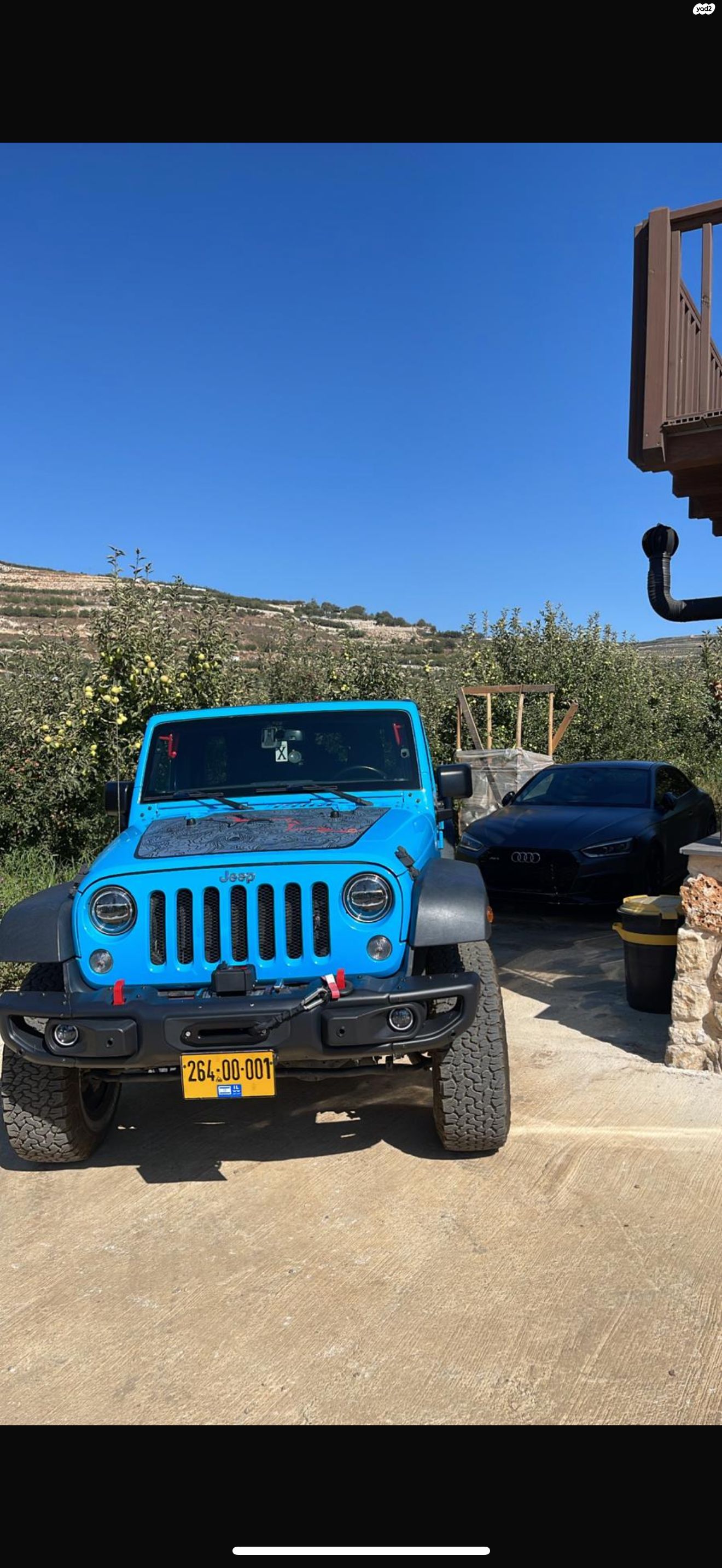 מודעת רכב ג'יפ רנגלר