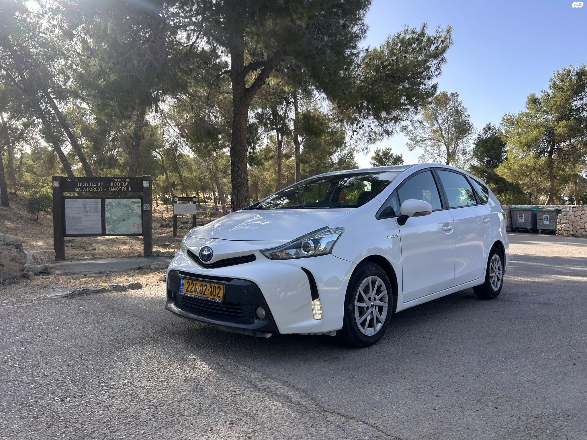 מודעת רכב טויוטה פריוס פלוס