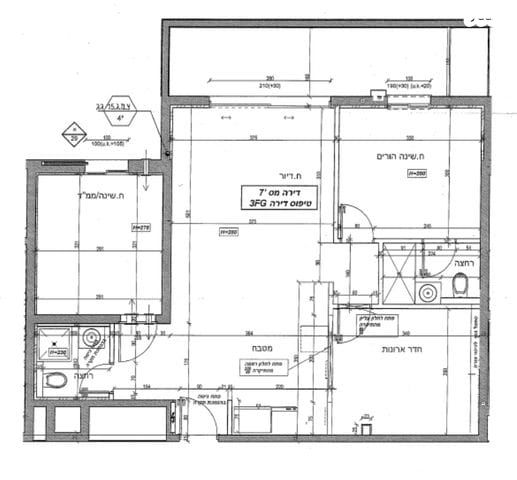דירה, נגבה 1, יד אליהו, תל אביב יפו