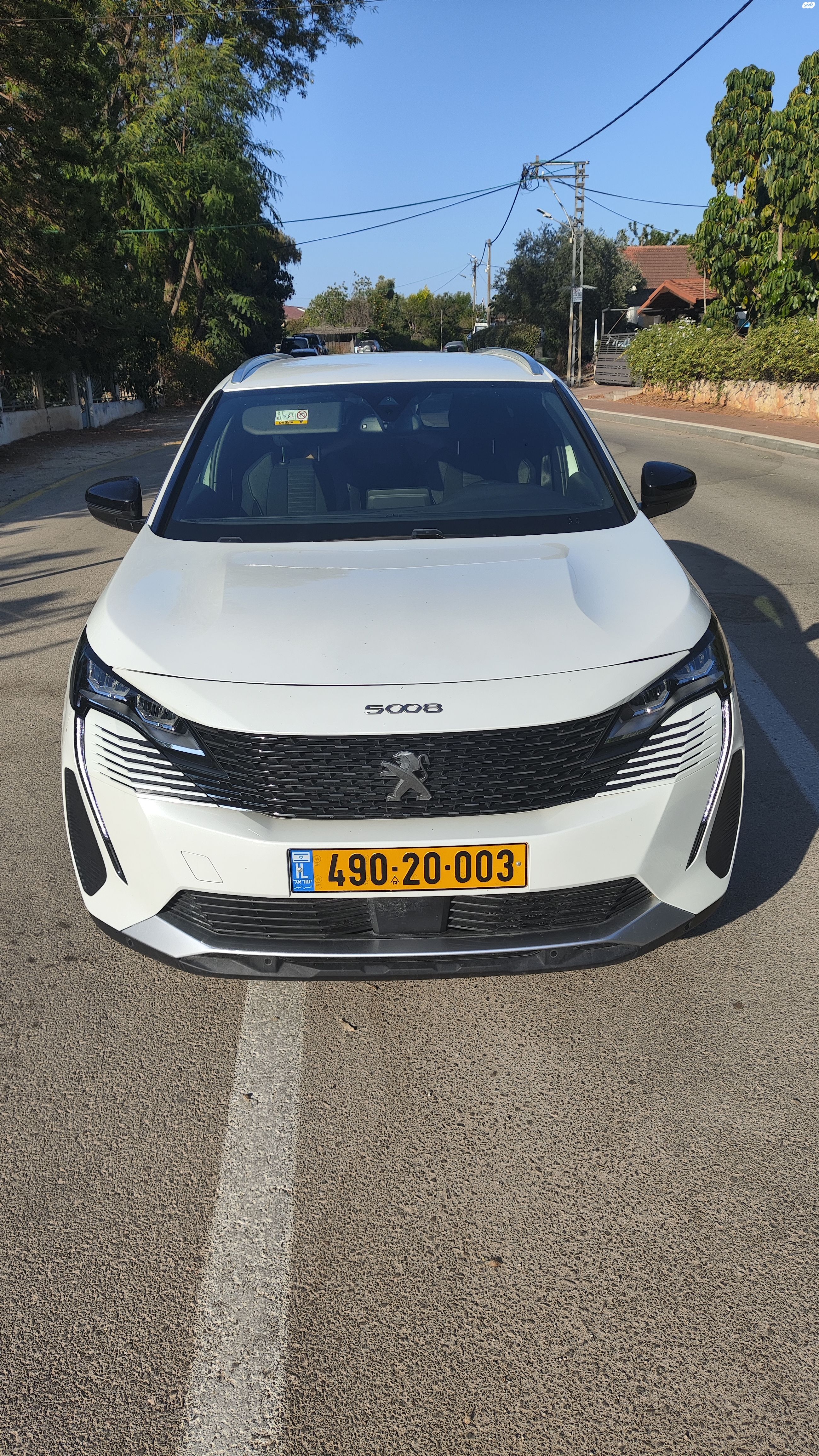מודעת רכב פיג'ו 5008