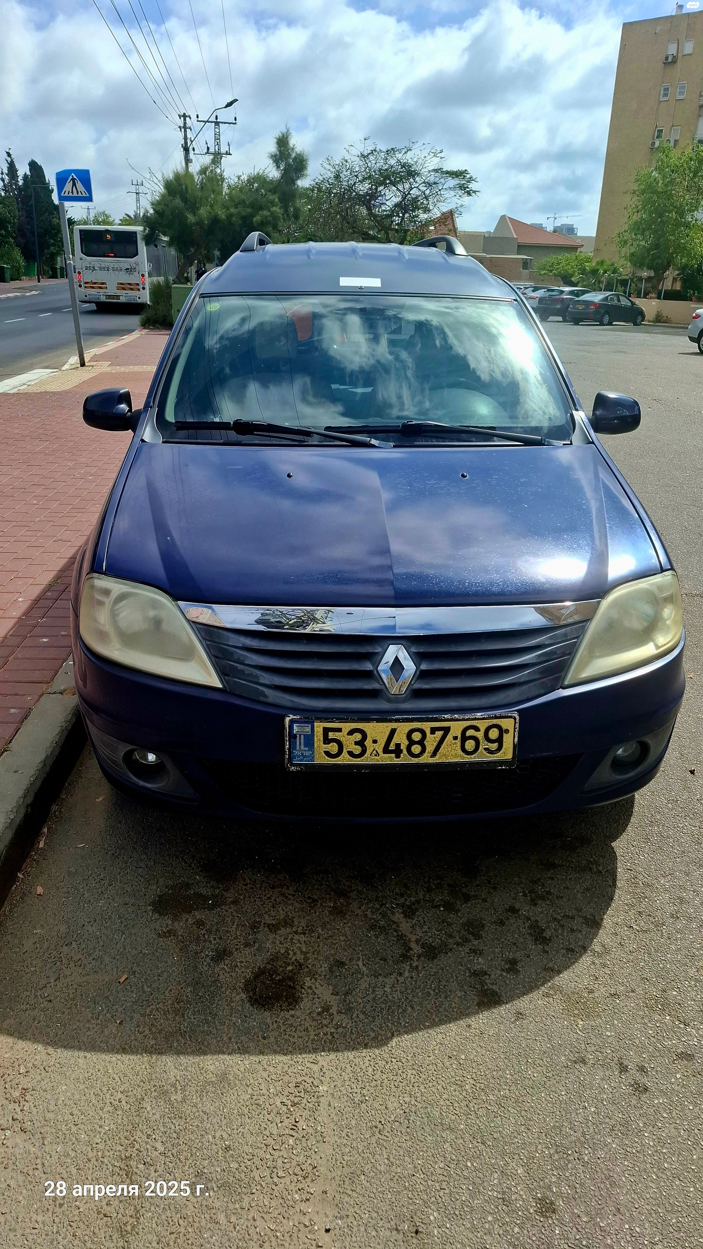 מודעת רכב רנו לוגאן