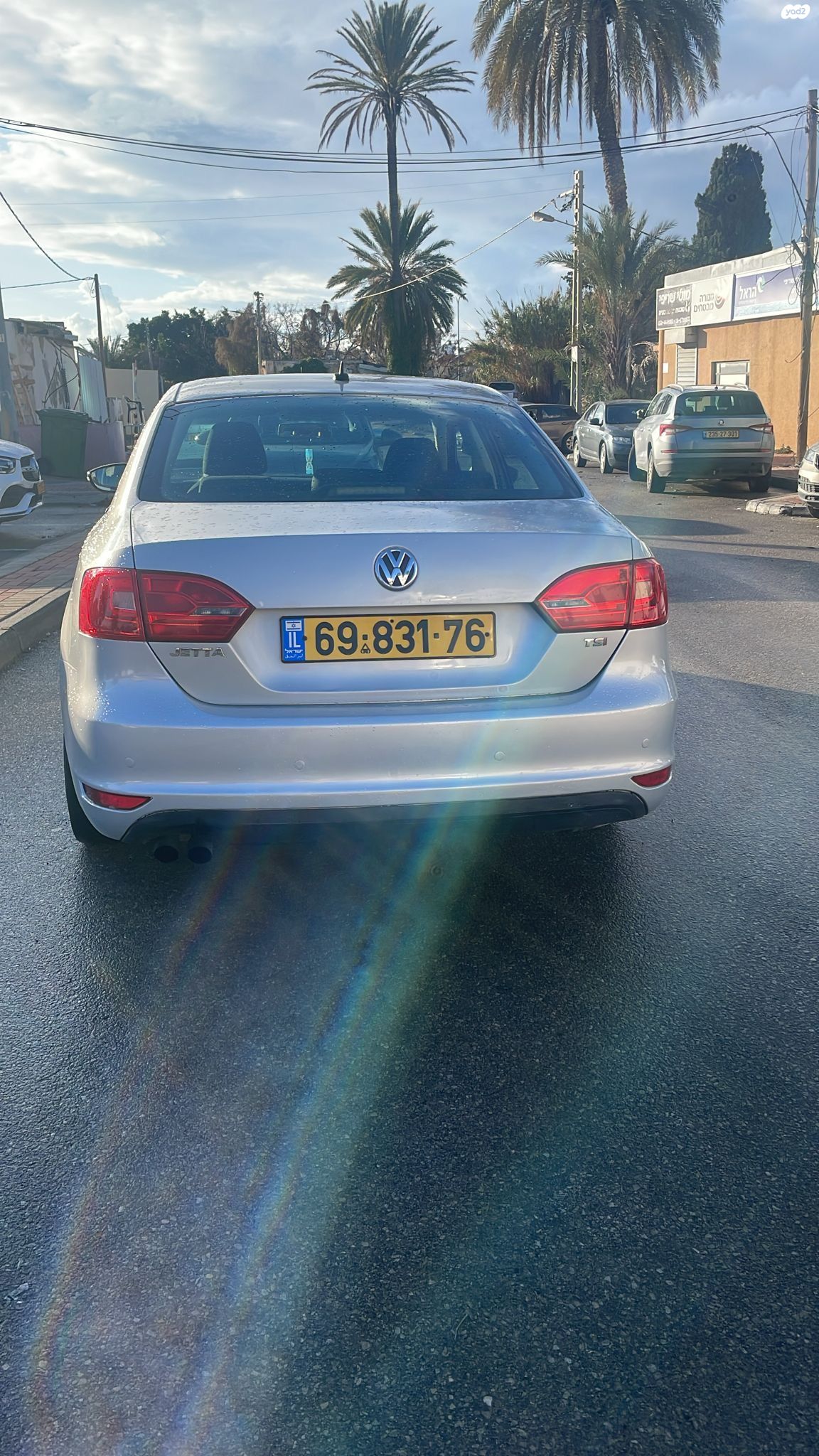 מודעת רכב פולקסווגן ג'טה 