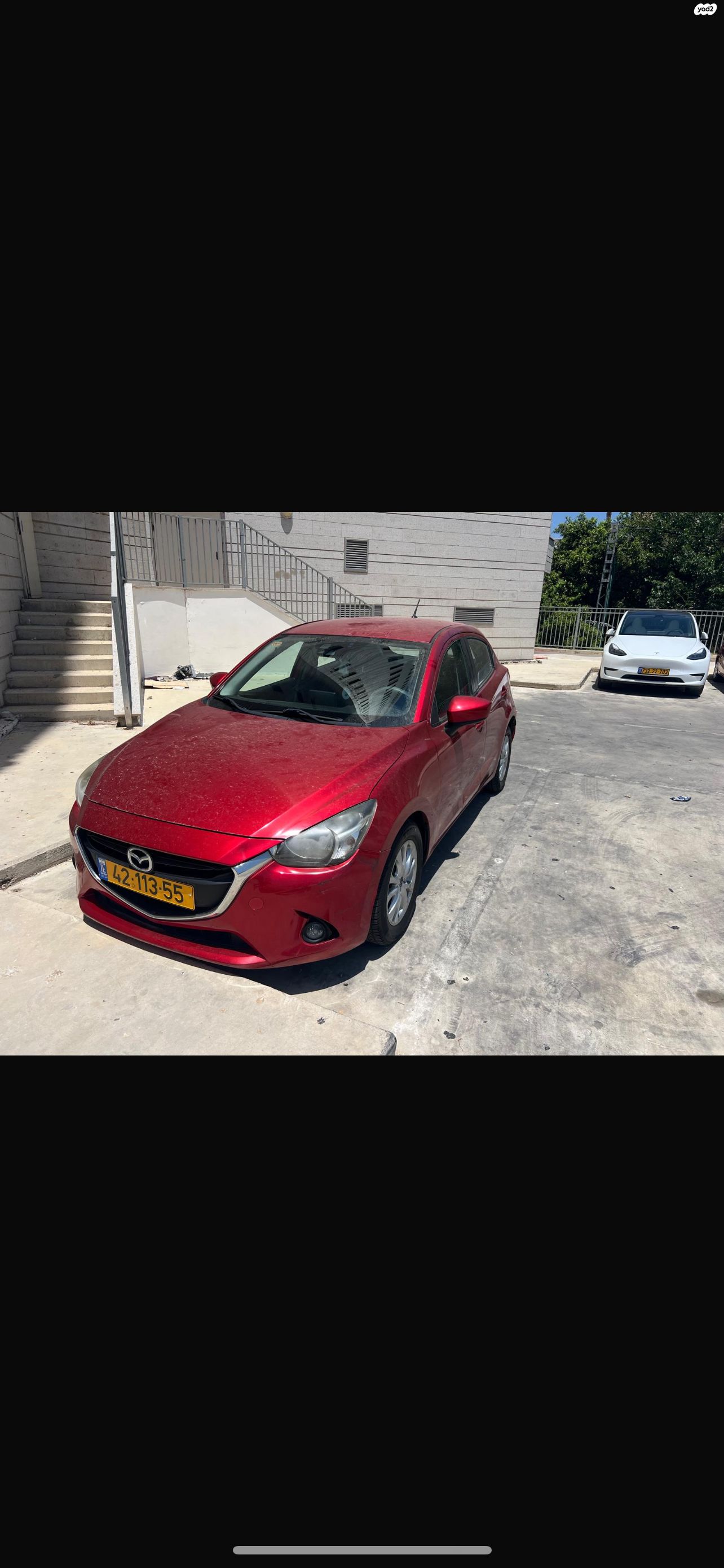 מודעת רכב מאזדה 2