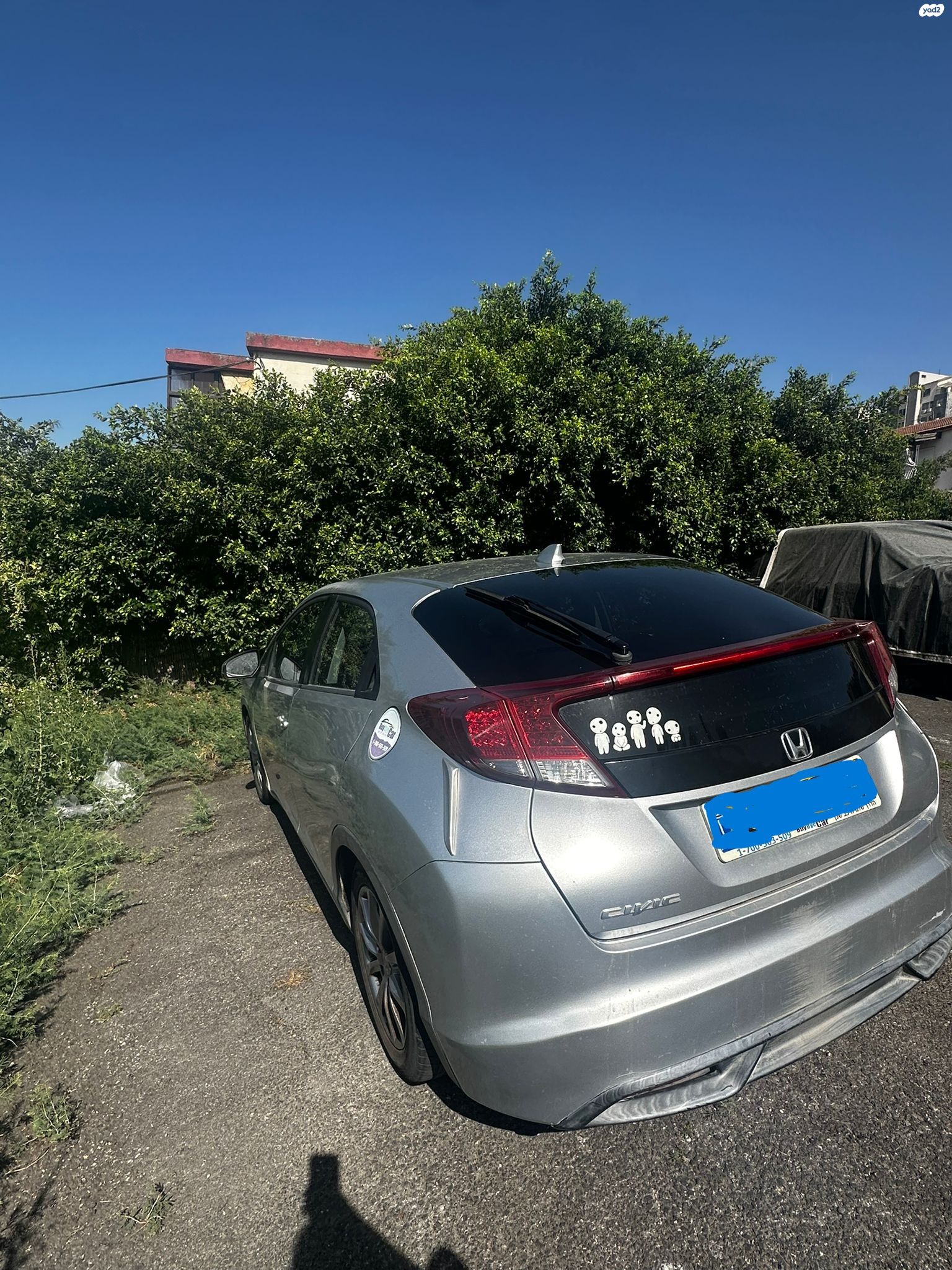 מודעת רכב הונדה סיוויק