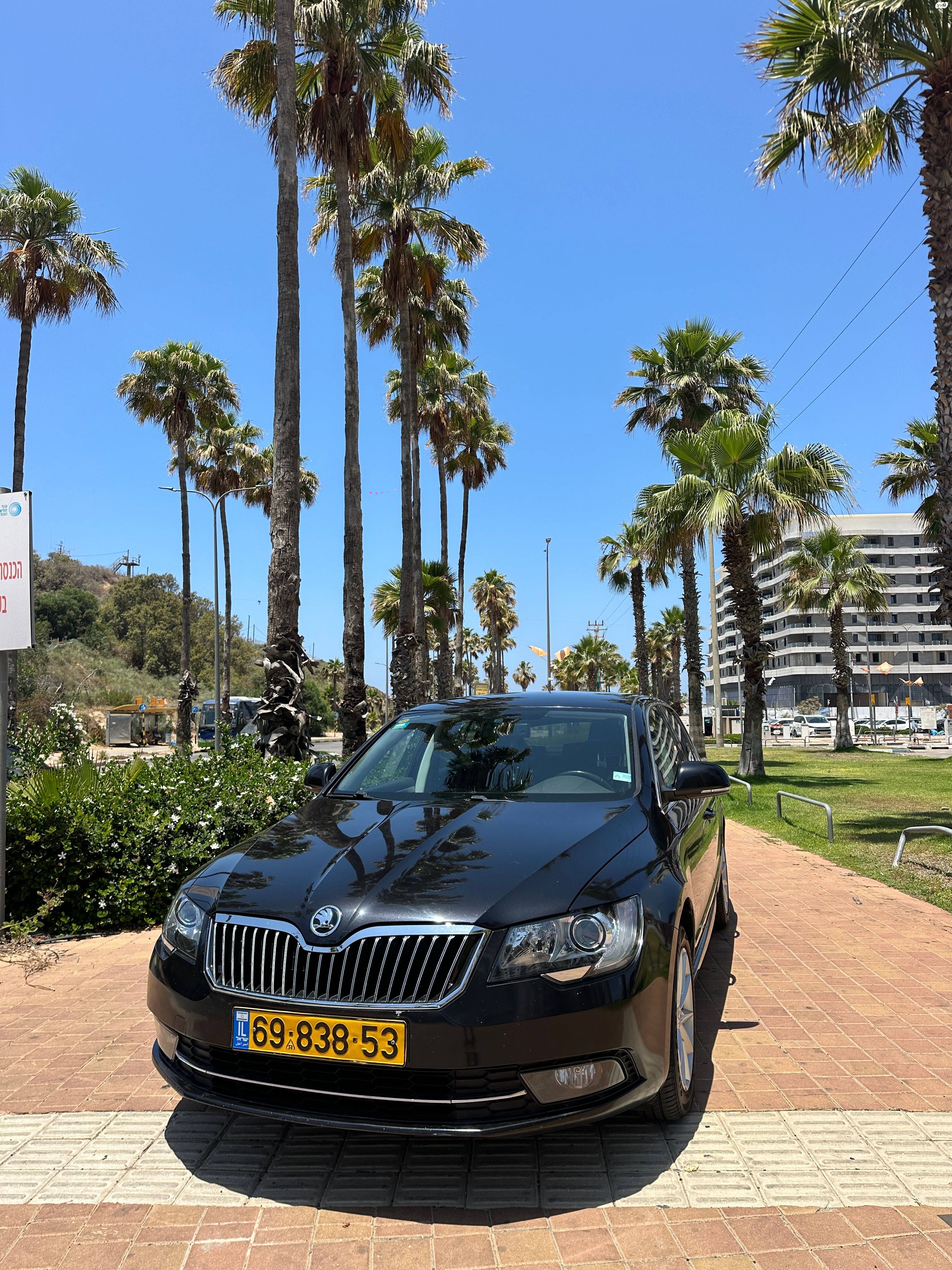 מודעת רכב סקודה סופרב