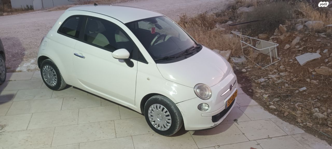 מודעת רכב פיאט 500