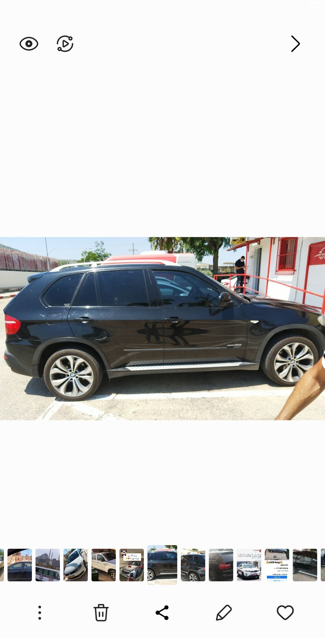 מודעת רכב ב מ וו X5