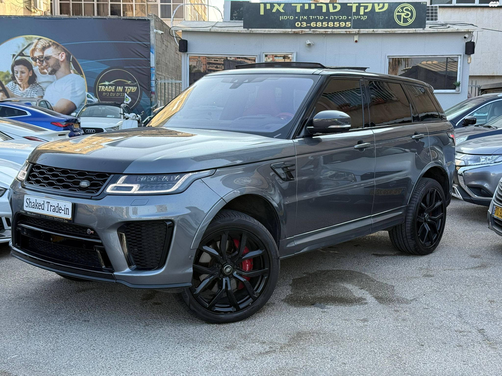 מודעת רכב לנד רובר ריינג' רובר ספורט