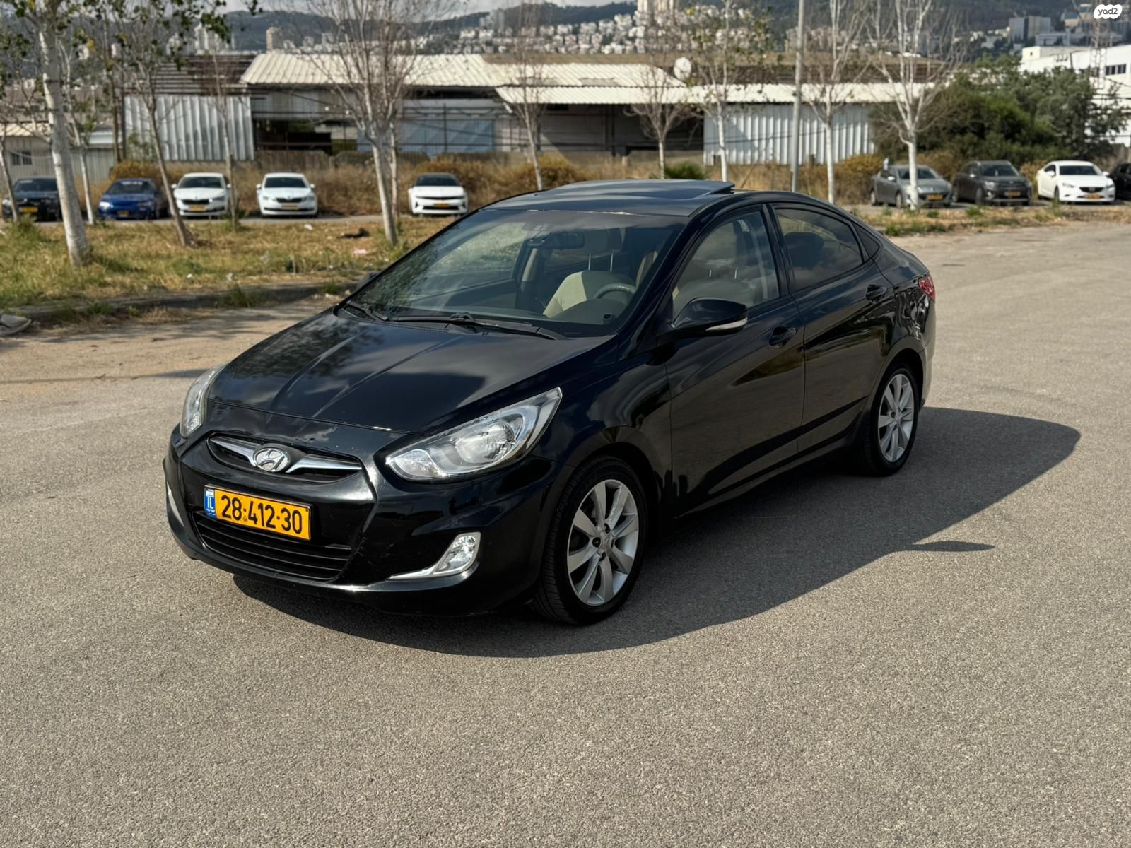 מודעת רכב יונדאי אקסנט i25