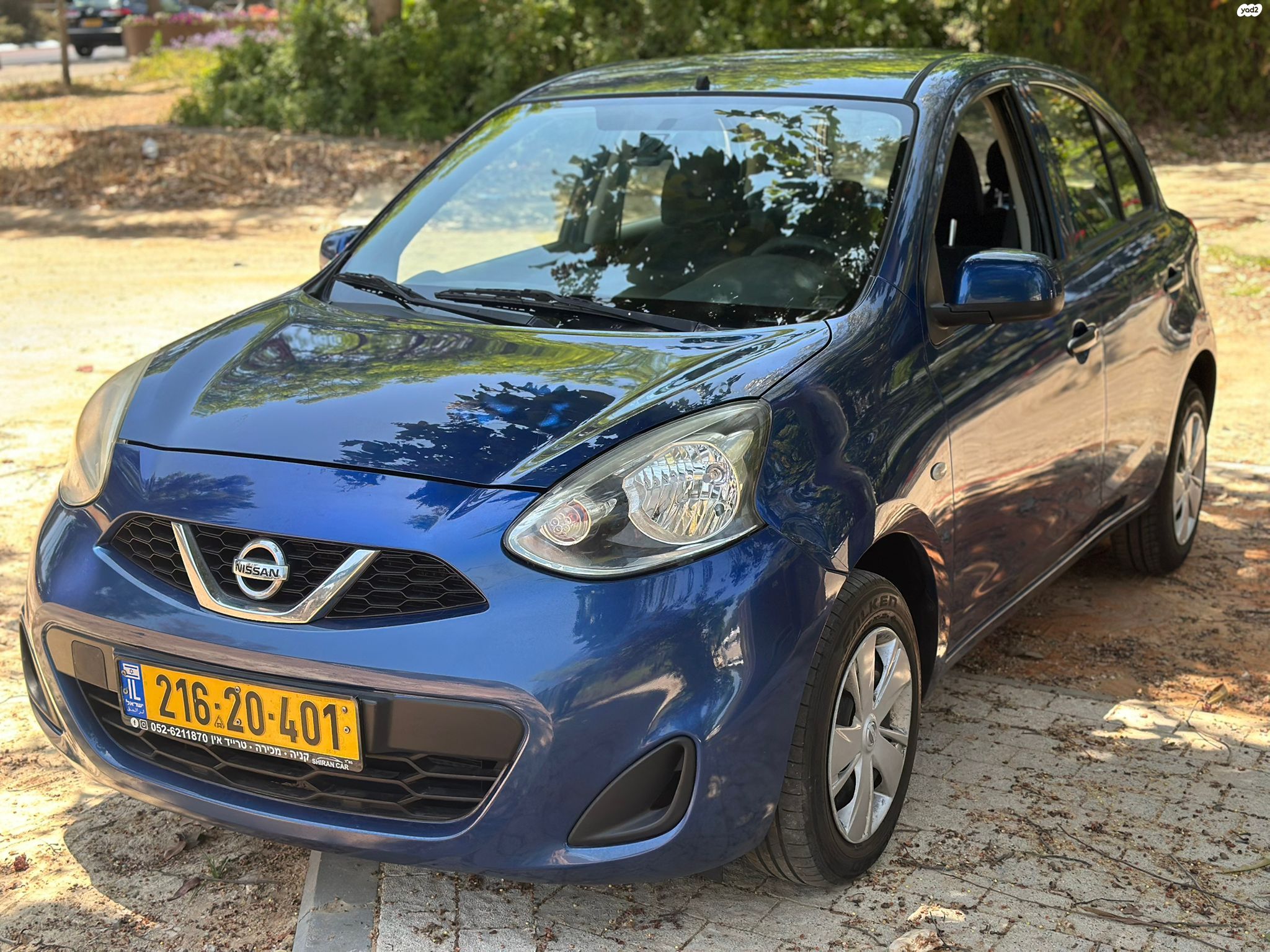 מודעת רכב ניסאן מיקרה