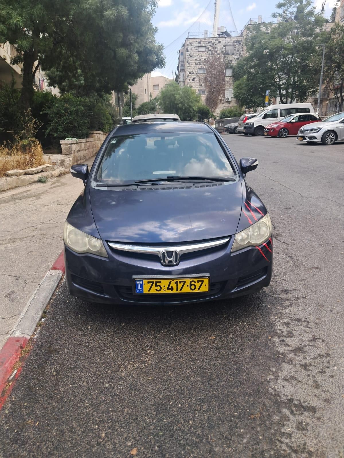 מודעת רכב הונדה סיוויק