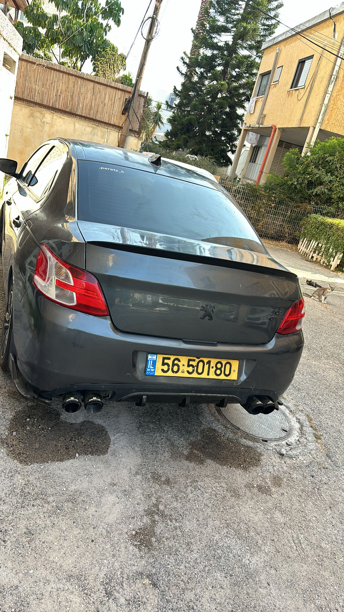 מודעת רכב פיג'ו 301