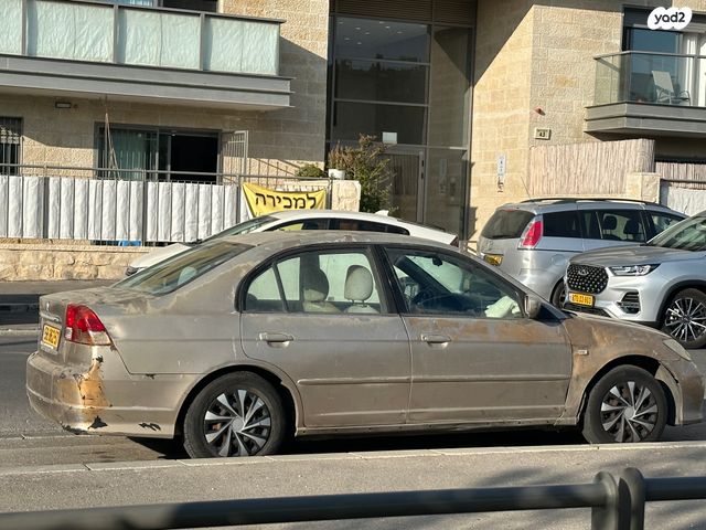 מודעת רכב הונדה סיוויק