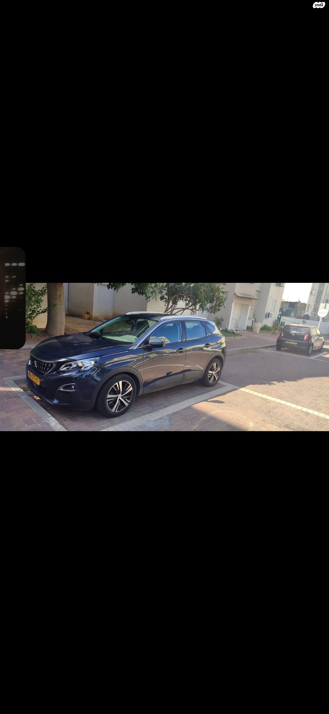 מודעת רכב פיג'ו 3008